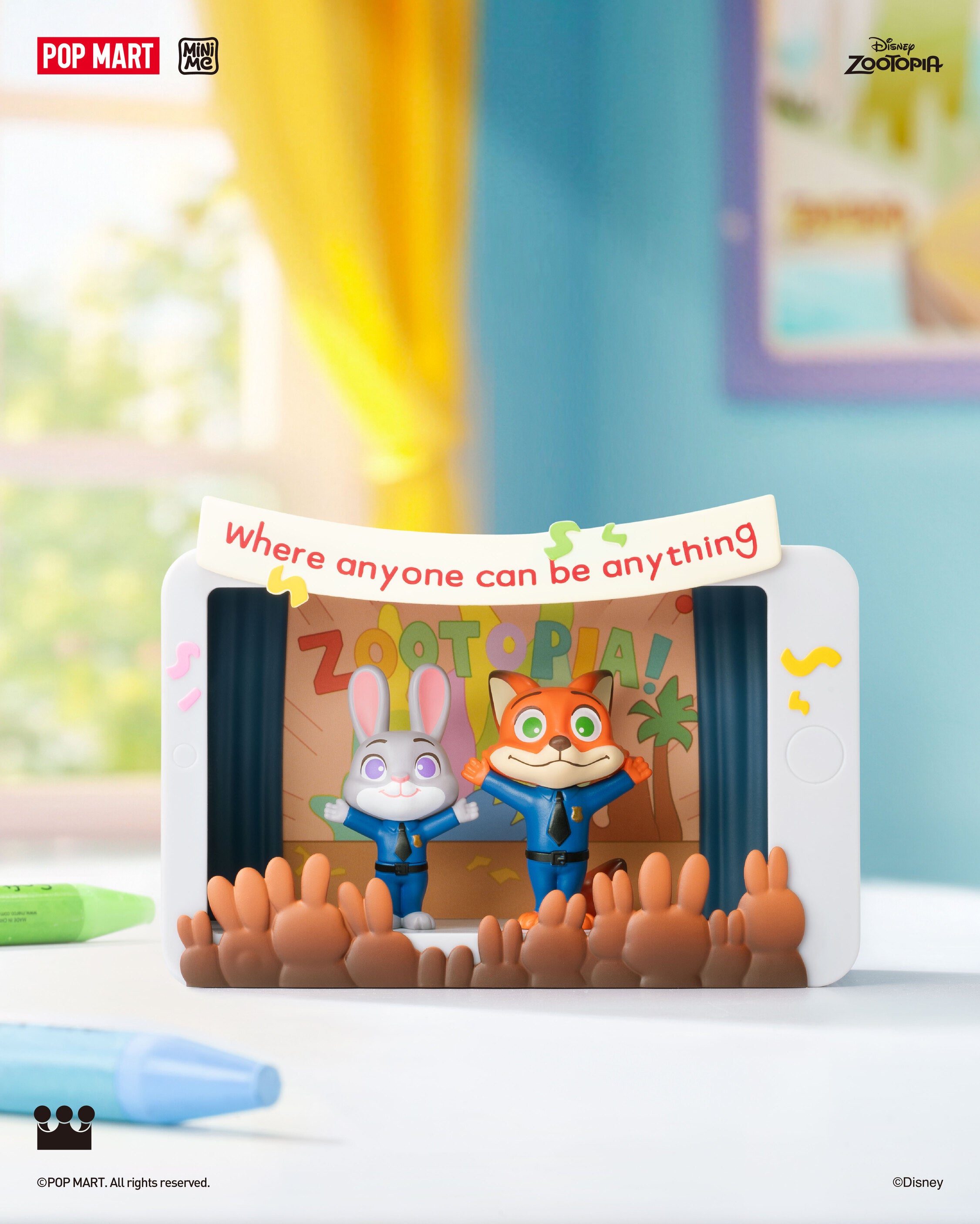  POP MART Zootopia Highlight Moment Series Scene Sets、mySite、greenlandpopulation