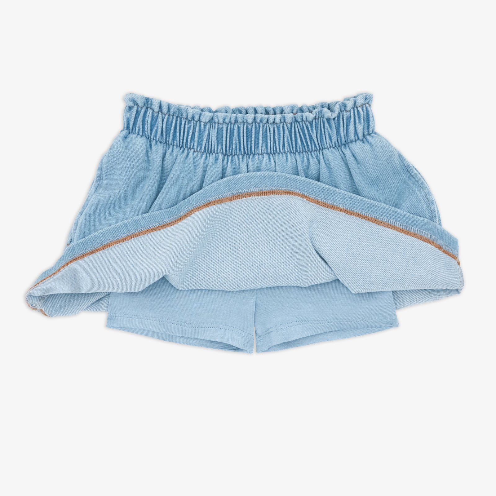 Light Blue Denim Skort、mySite、g9winljtr