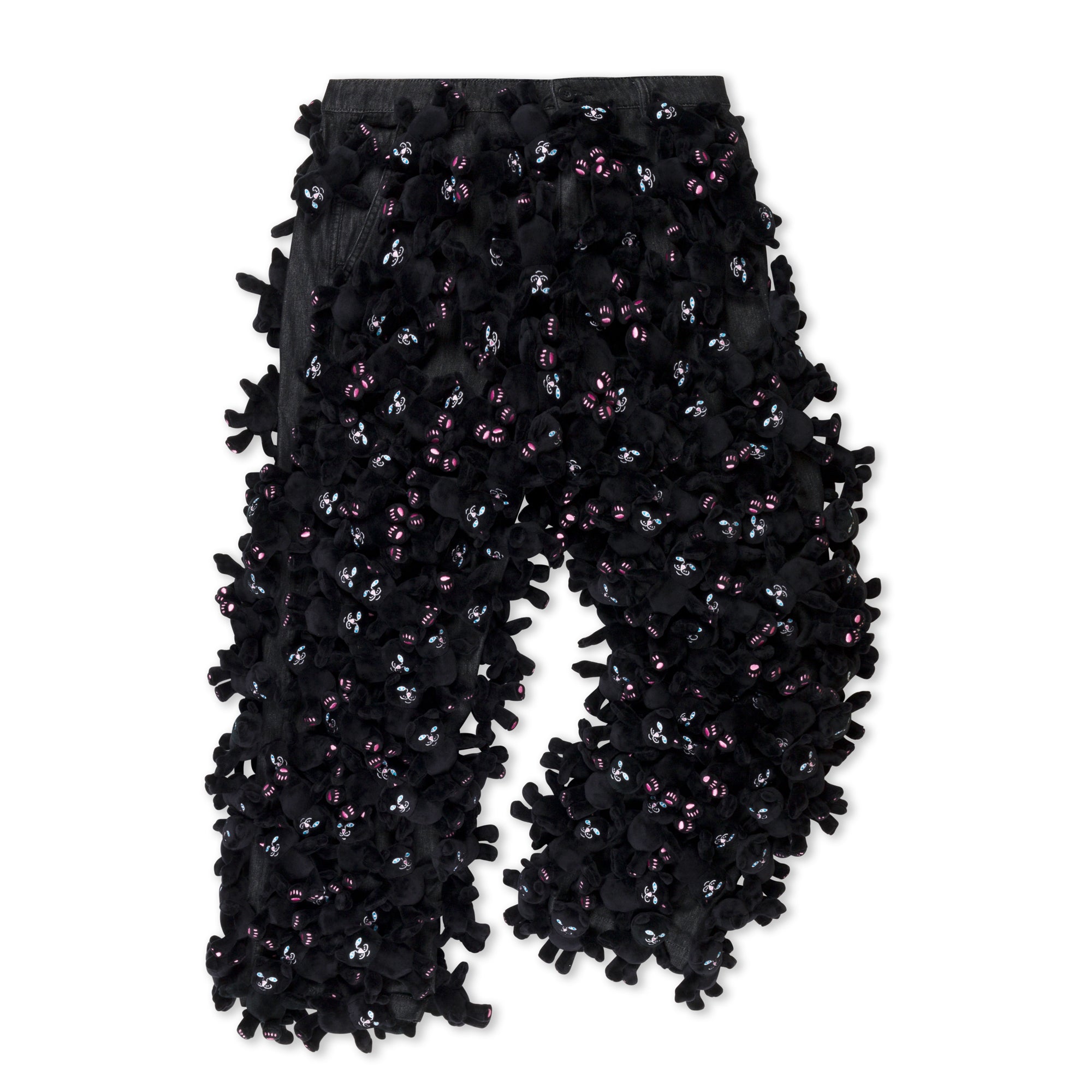  Jermie Plush Denim Pants (Black)、mySite、merchandisen