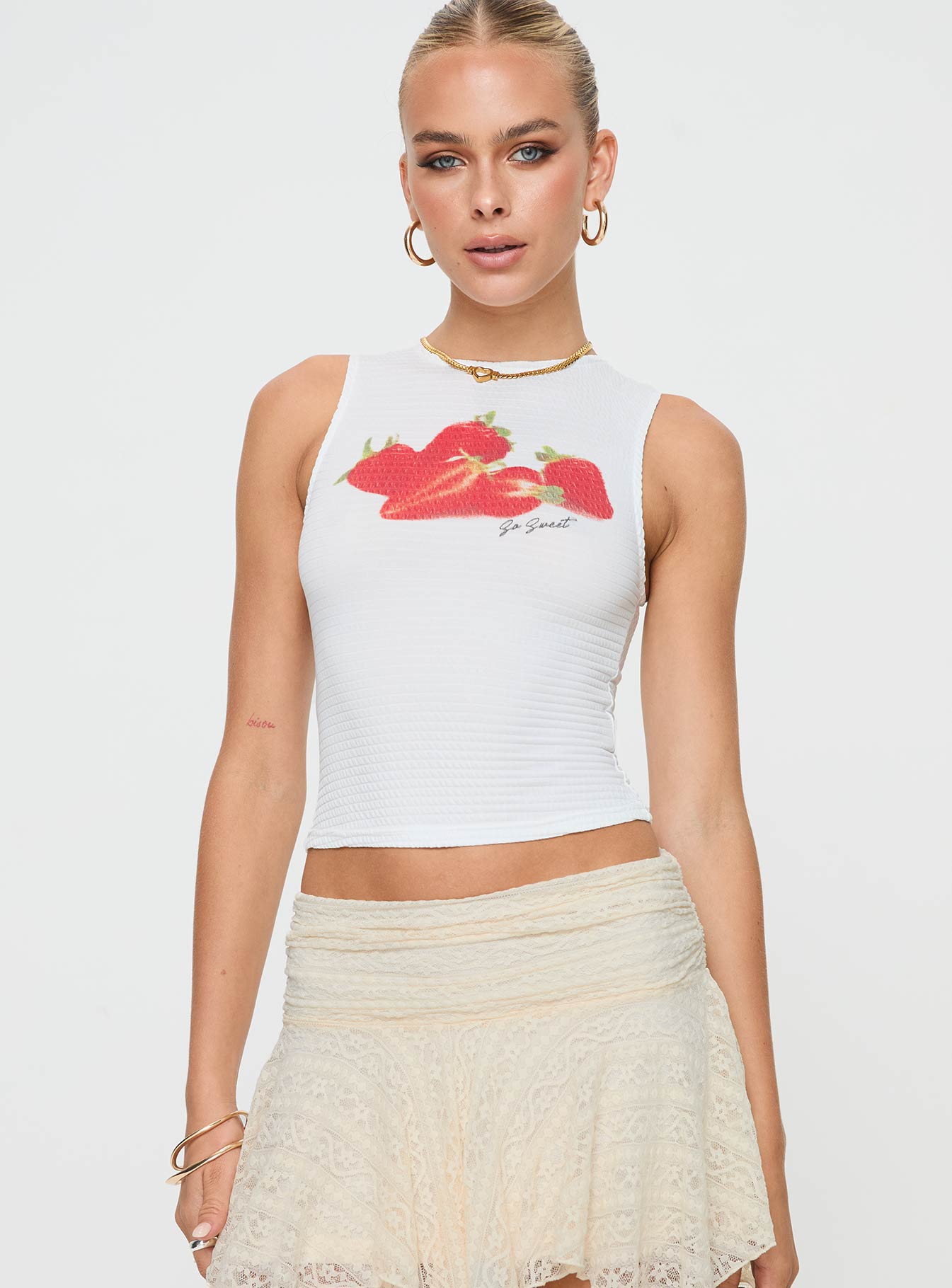 Oh So Sweet Top White、mySite、solidvoid