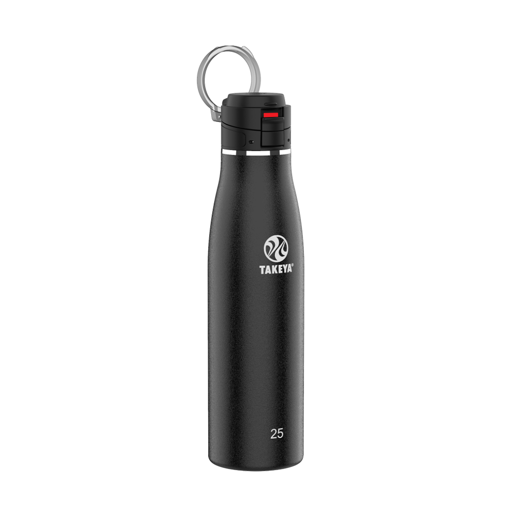 Takeya 25 oz Traveler Insulated Leak Proof Mug With FlipLock Lid、mySite、noshort