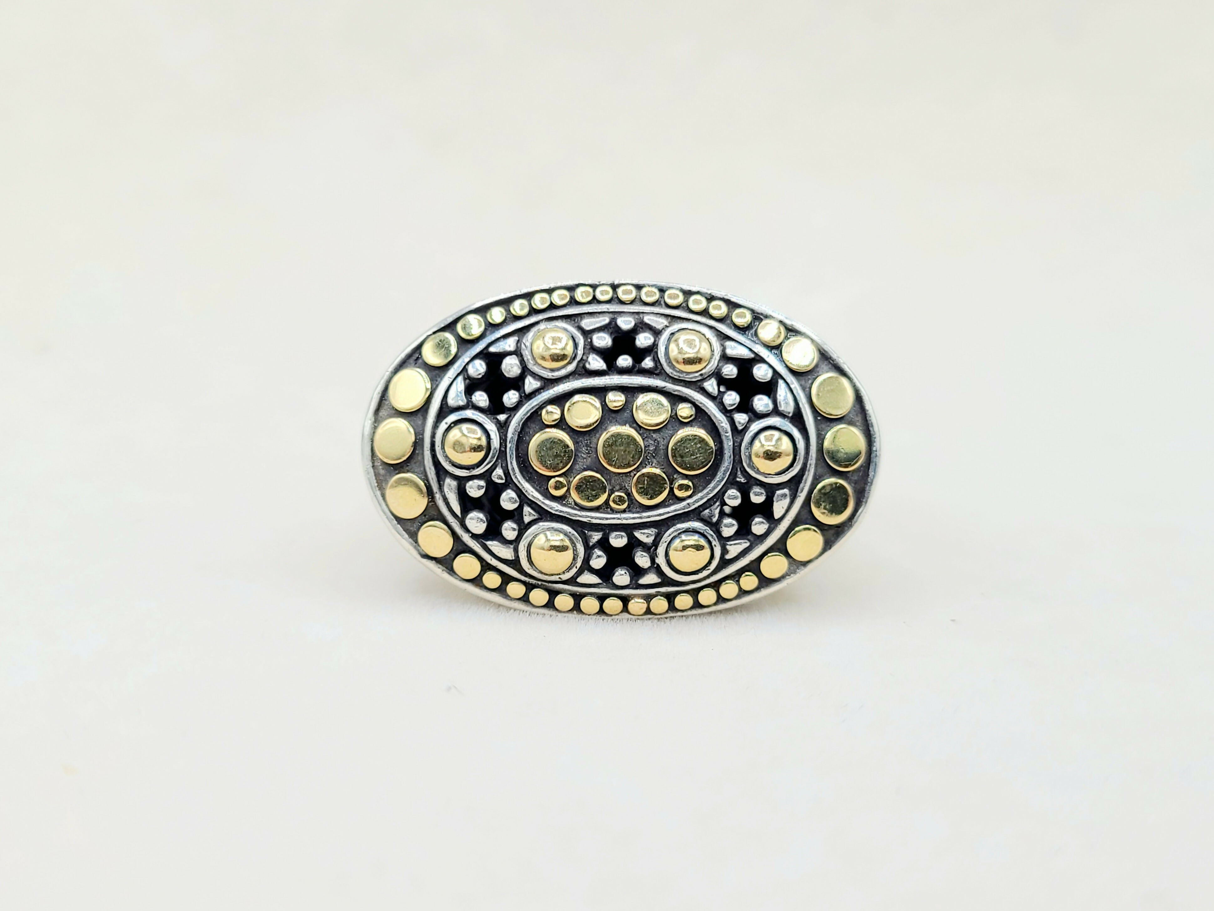 John Hardy Jaisalmer Dot Dome Ring With Gold、mySite、hinf8tx79