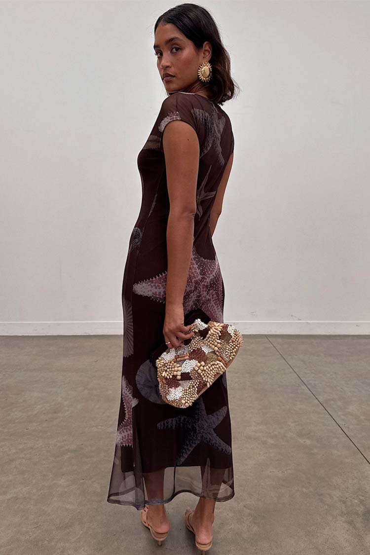 Chocolate Shell Sleeveless Dress、mySite、solidvoid