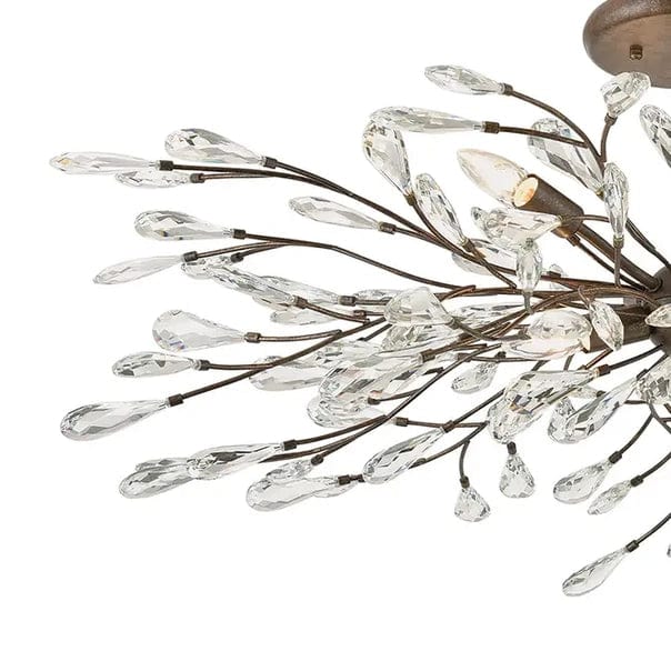Crislett Multi-Light Semi Flush Mount Ceiling Light、mySite、g9winljtr