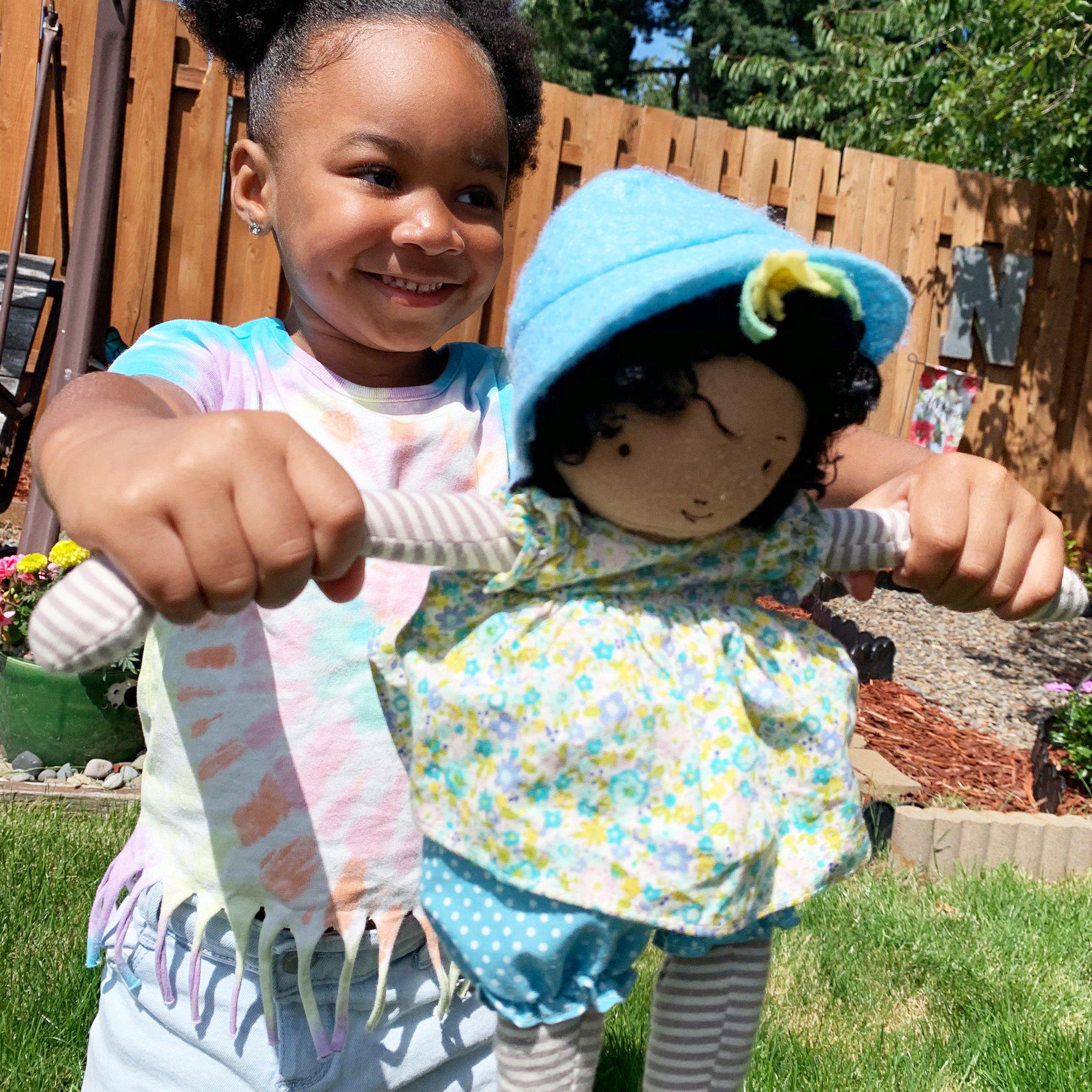 RETIRED - Phoebe Girl Friend Doll with Face Mask、mySite、g9winljtr