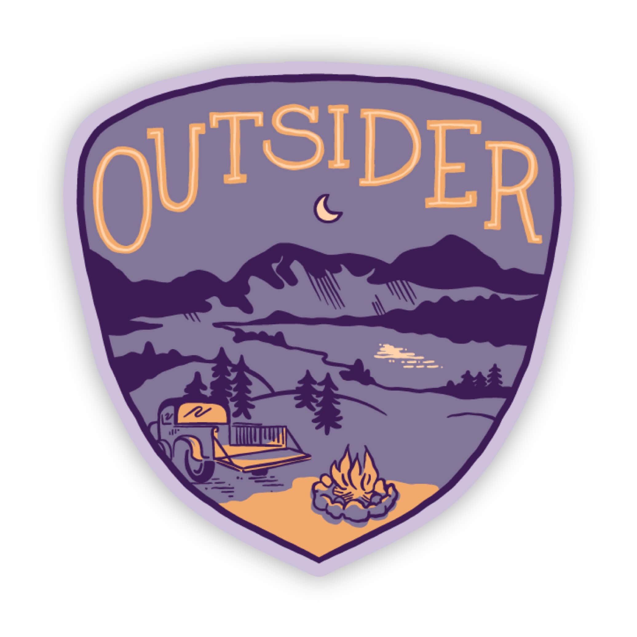  Outsider Nature Sticker、mySite、ghnorth