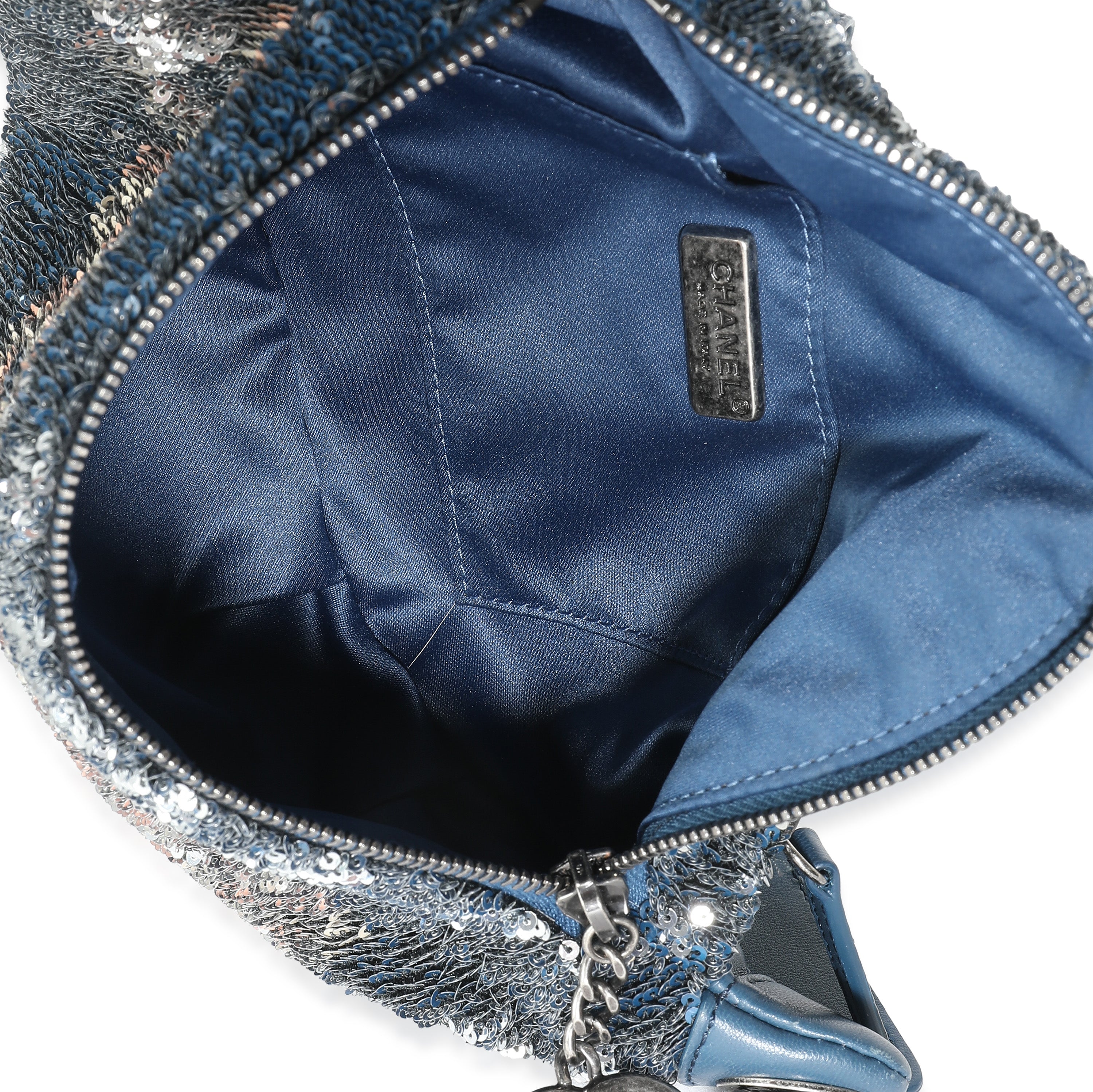 Blue Pink Sequin Coco Cuba Waist Belt Bag、mySite、garagedoors4me