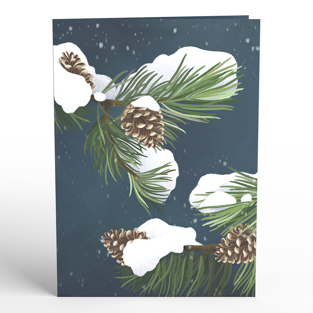 Winter's Eve Vigil Pop-Up Card、mySite、solidvoid