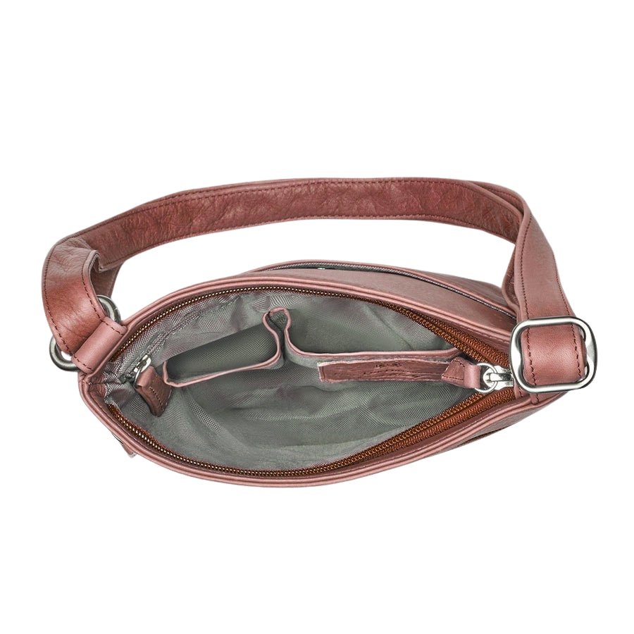  Brooke Triple Zip | Leather | Henna、mySite、preschool7hills