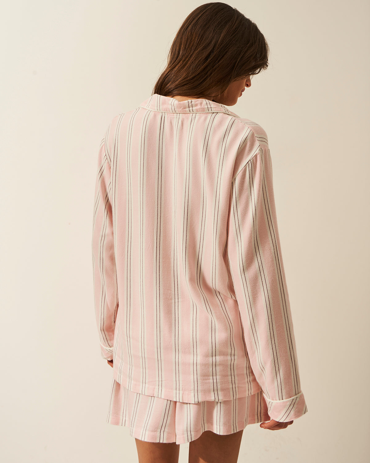 Soft Brushed Woven Pyjama Top - Barneby Gates Pink、mySite、bengalsvssteelers