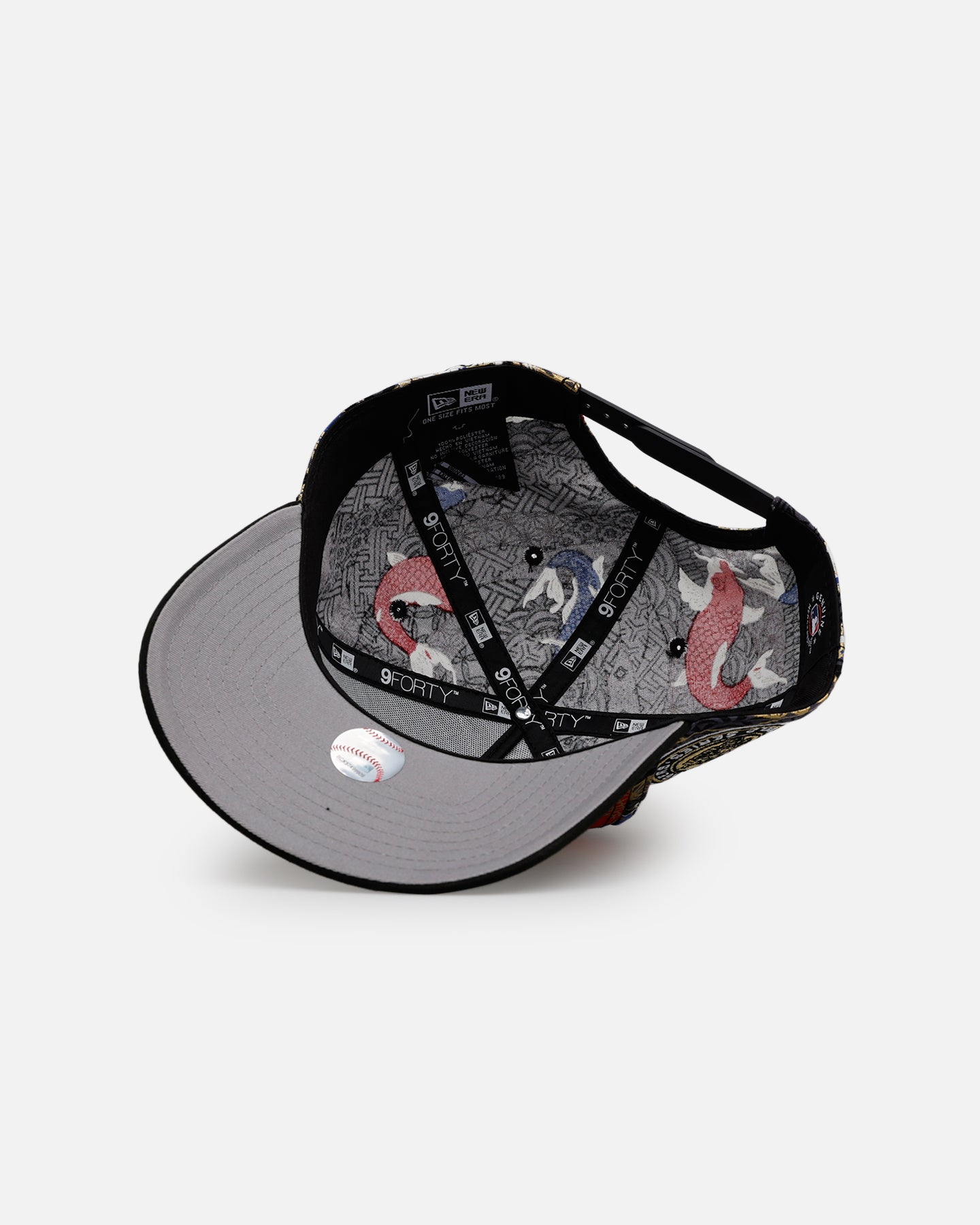New Era Detroit Tigers 'Koi' 9FORTY A-Frame Snapback Black/Multi-Colored、mySite、zt4zffjzw