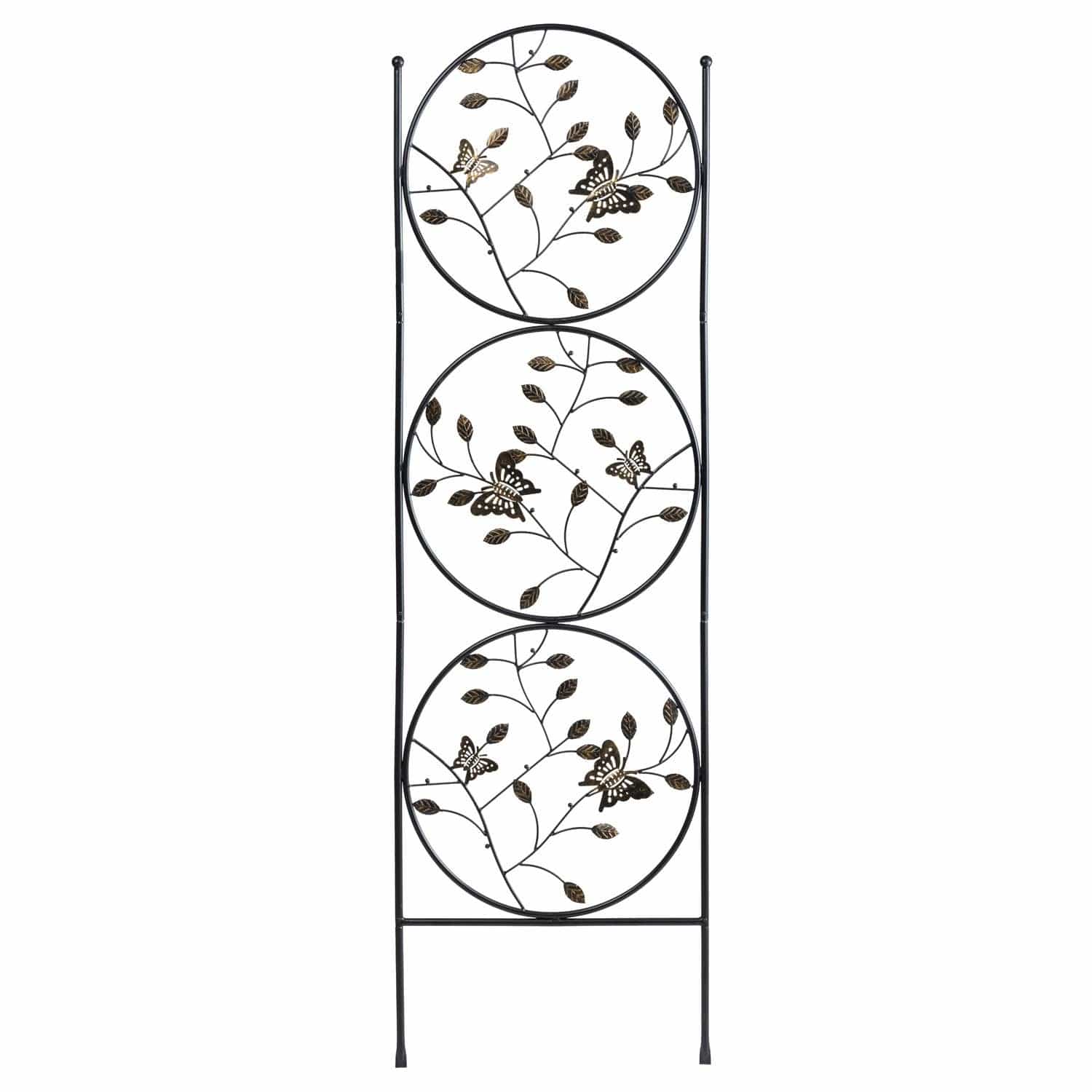 Butterfly Trio Garden Trellis 80 QUALITY Trellis!、mySite、g9winljtr