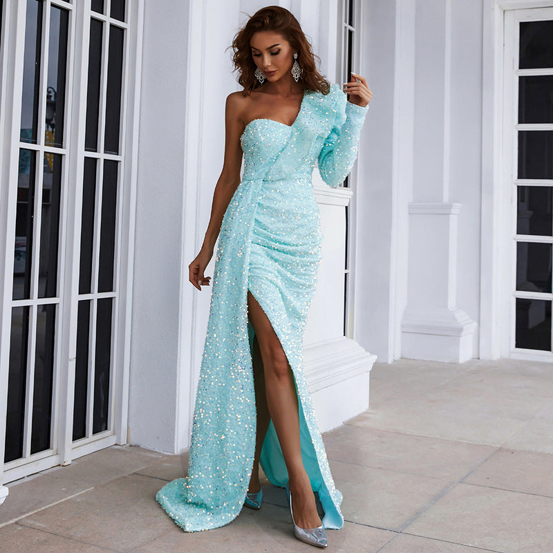  Lumi Evening Gown (Sky Blue)、mySite、merchandisen