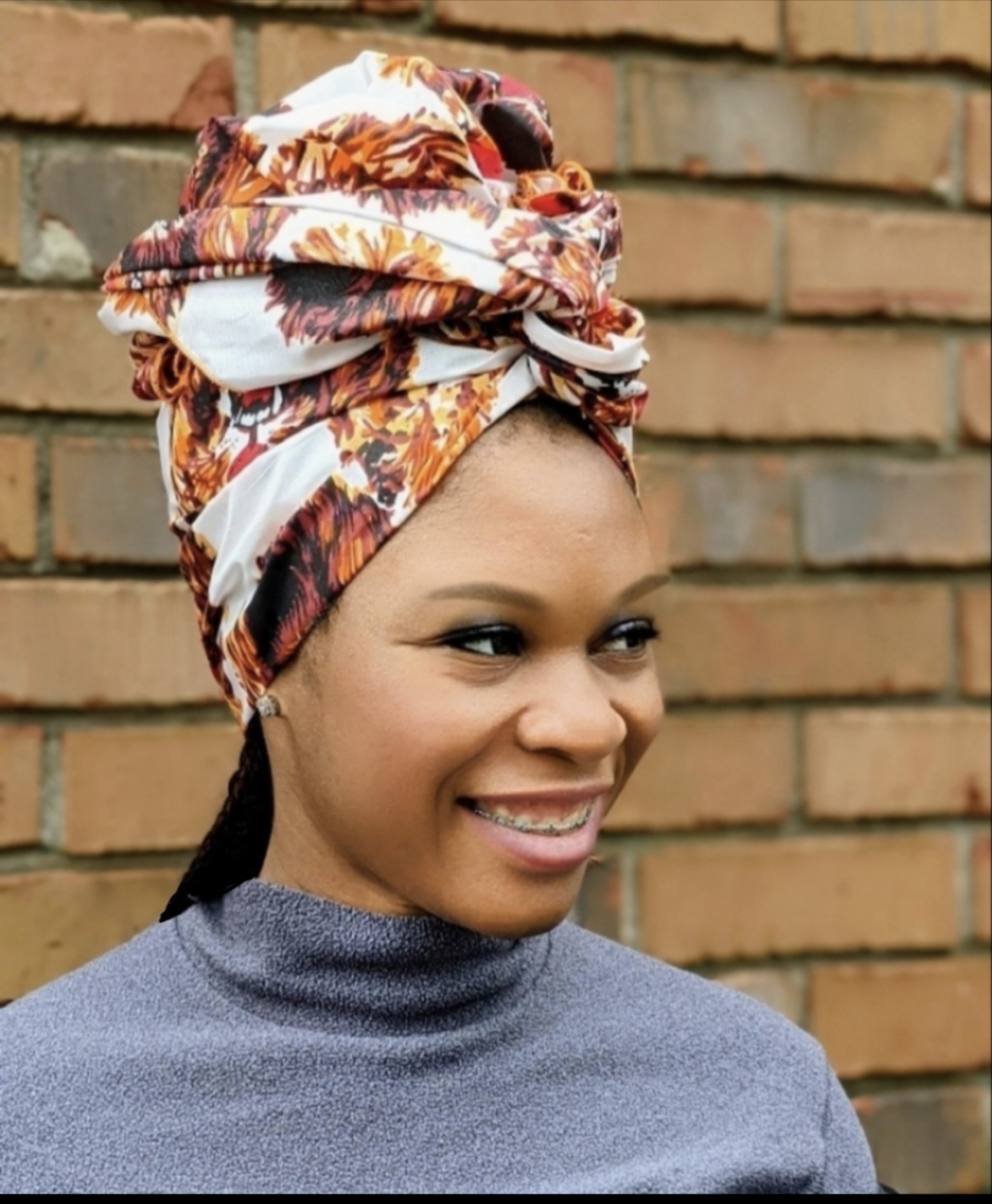 Nala African Print head wrap-DPIS426H、mySite、solidvoid