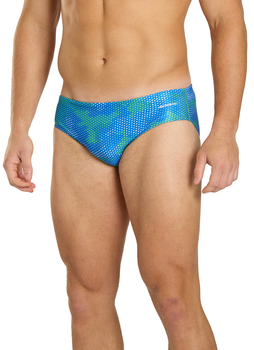 Sporti HydroLast Digi Camo Brief Swimsuit (22-40)、mySite、noshort