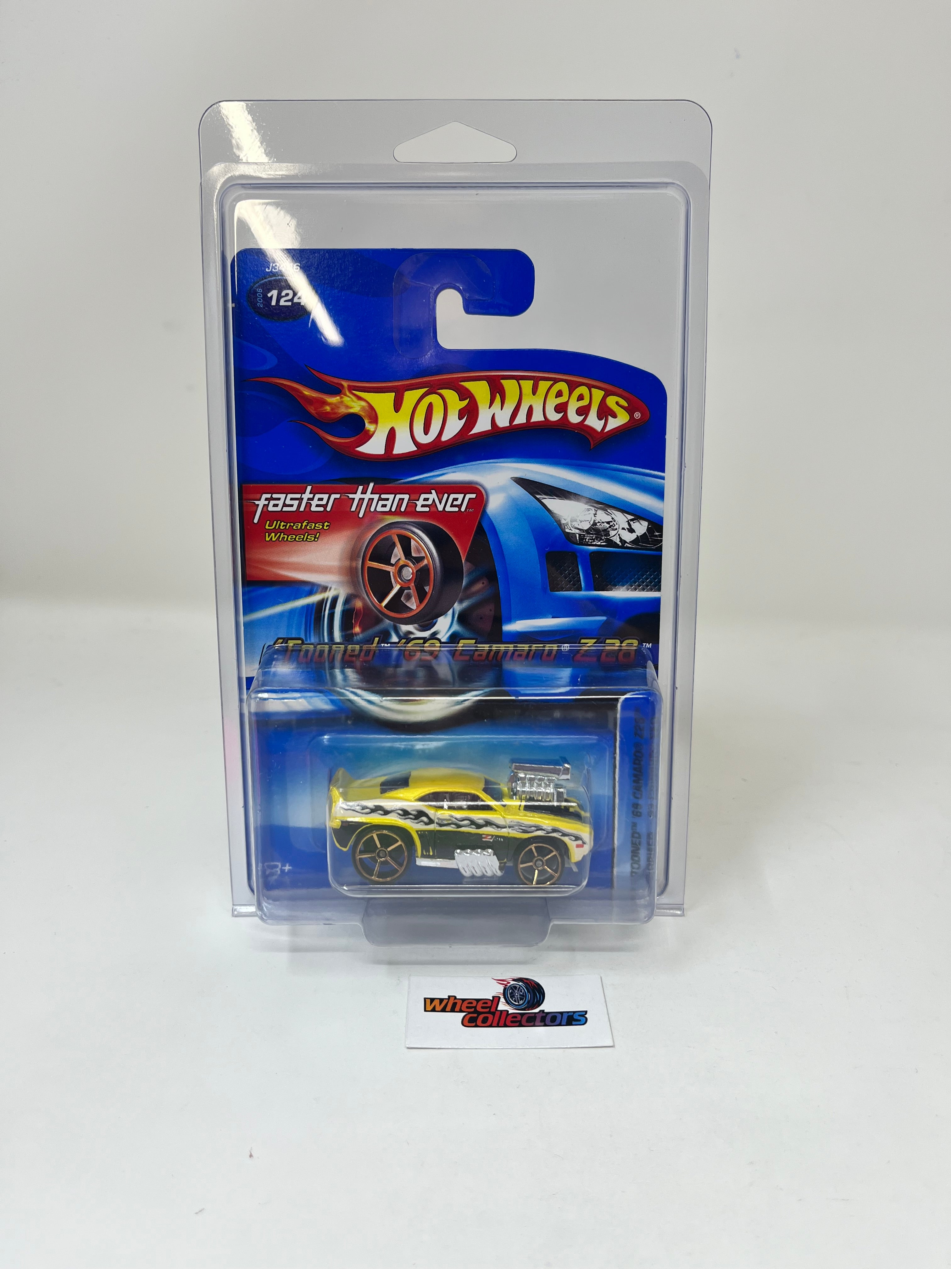 Tooned '69 Camaro Z28 #124 * 2006 Hot Wheels * Faster Than Ever、mySite、hgirdovlk