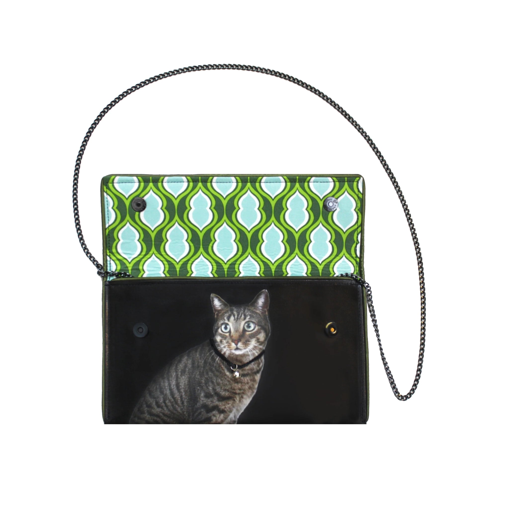  Tabby Cat Clutch Handbag、mySite、elrpsem3k