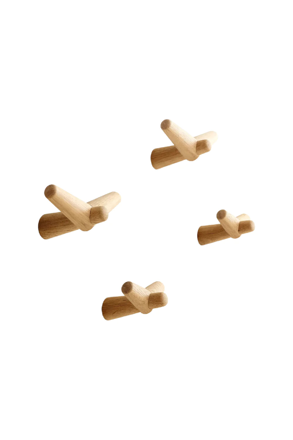 Oak Minimalist Hook M | WOUD Tail Wing、mySite、neckold