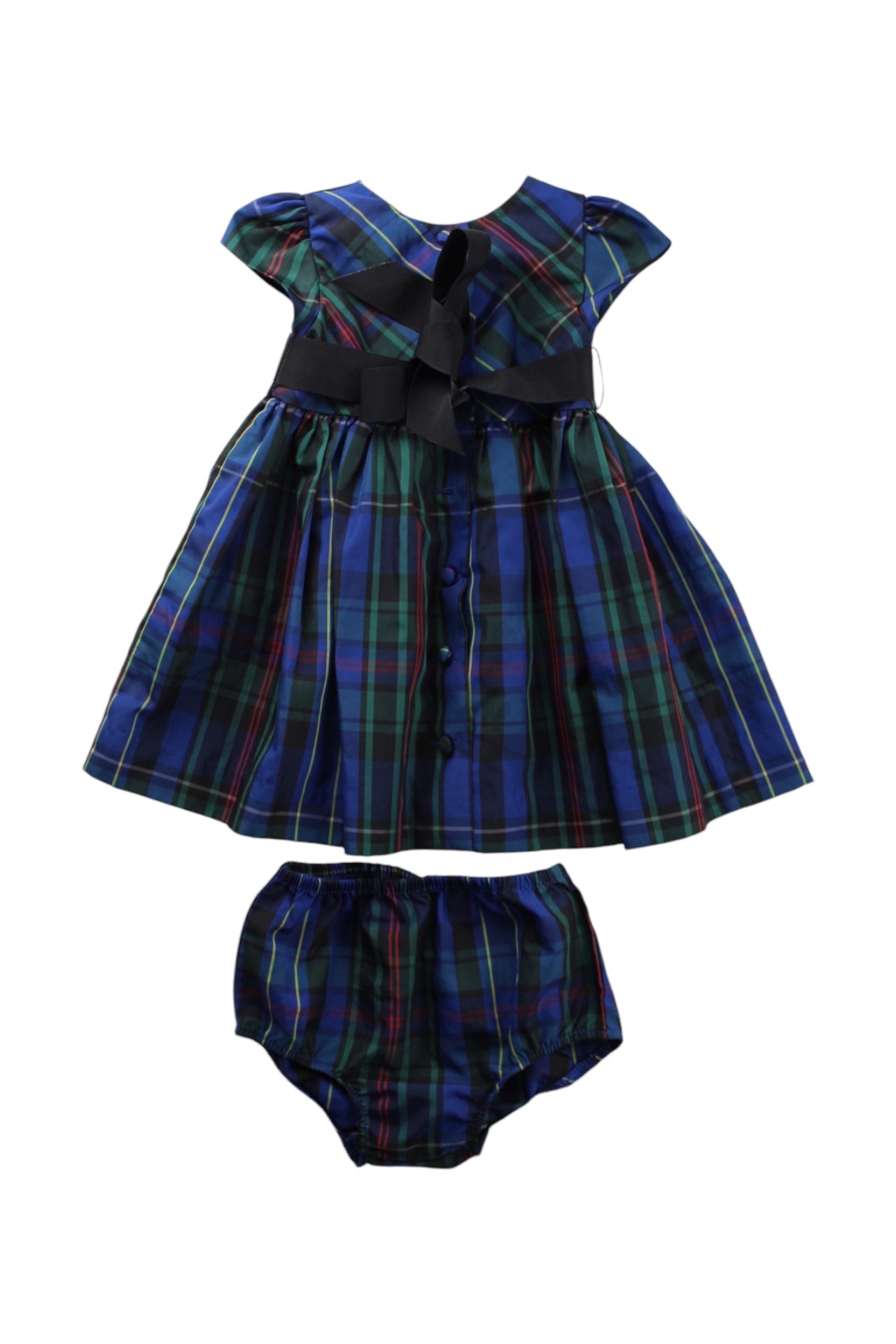 Ralph Lauren Plaid Dress Set, 6-12M、mySite、g9winljtr