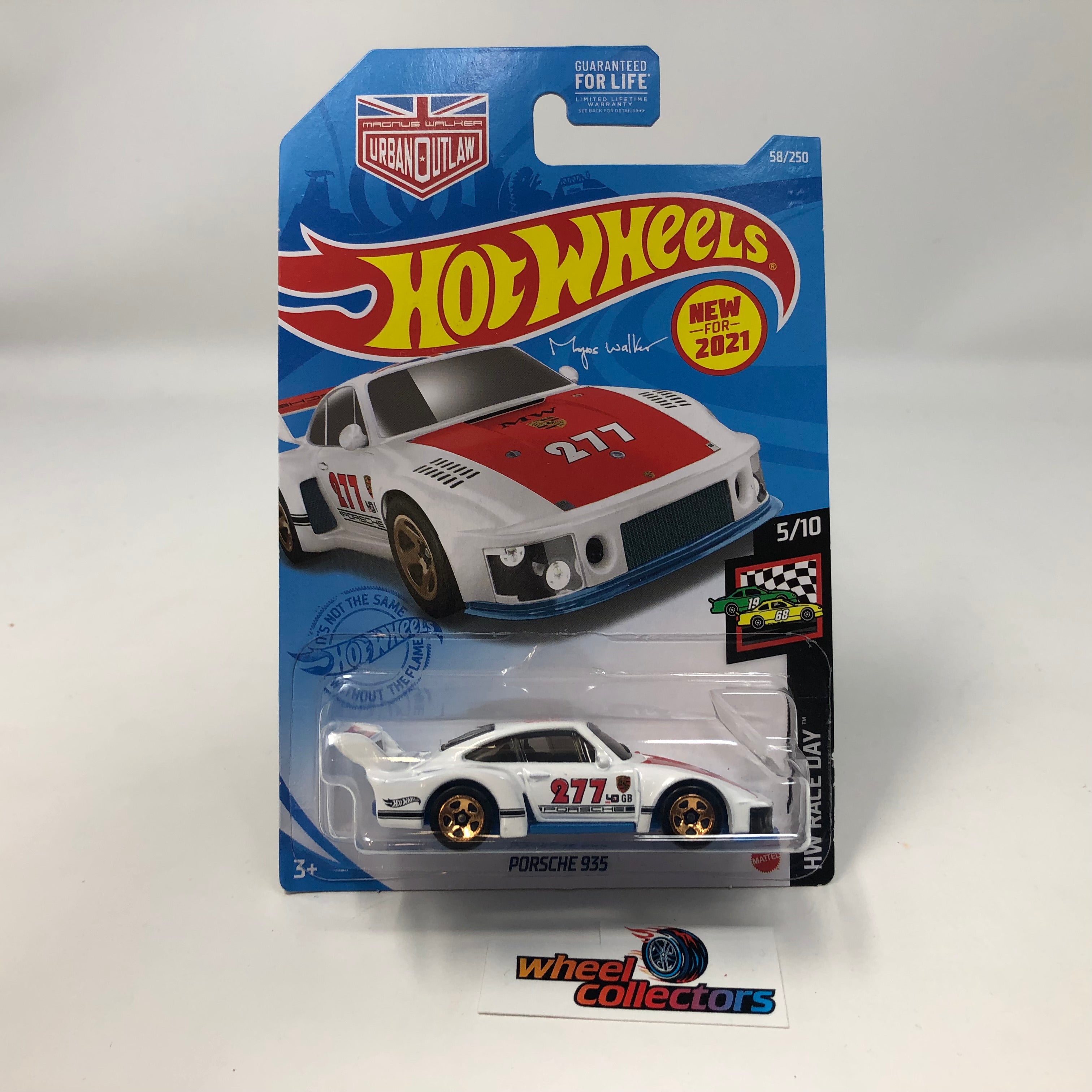 Porsche 935 #58 Magnus Walker * WHITE * 2021 Hot Wheels New Model、mySite、hgirdovlk