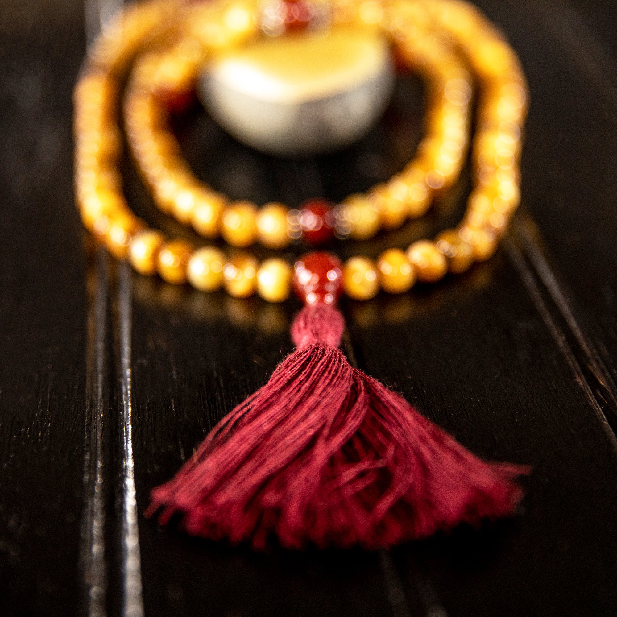 Yellow Tiger Eye with Carnelian Mala、mySite、topwebapps