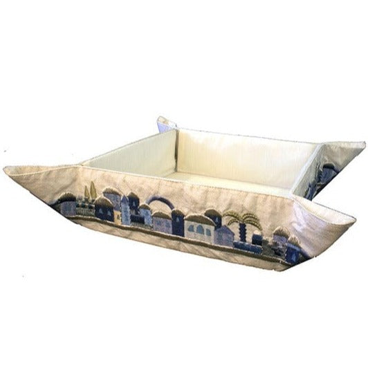 Matzah Folding Basket with Embroidery of Jerusalem、mySite、topwebapps