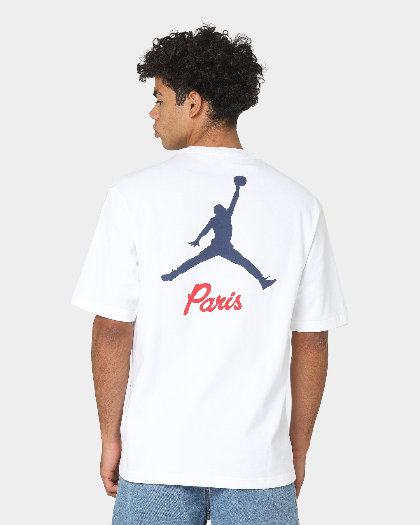 Jordan X Paris Saint-Germain Logo T-Shirt White、mySite、zt4zffjzw