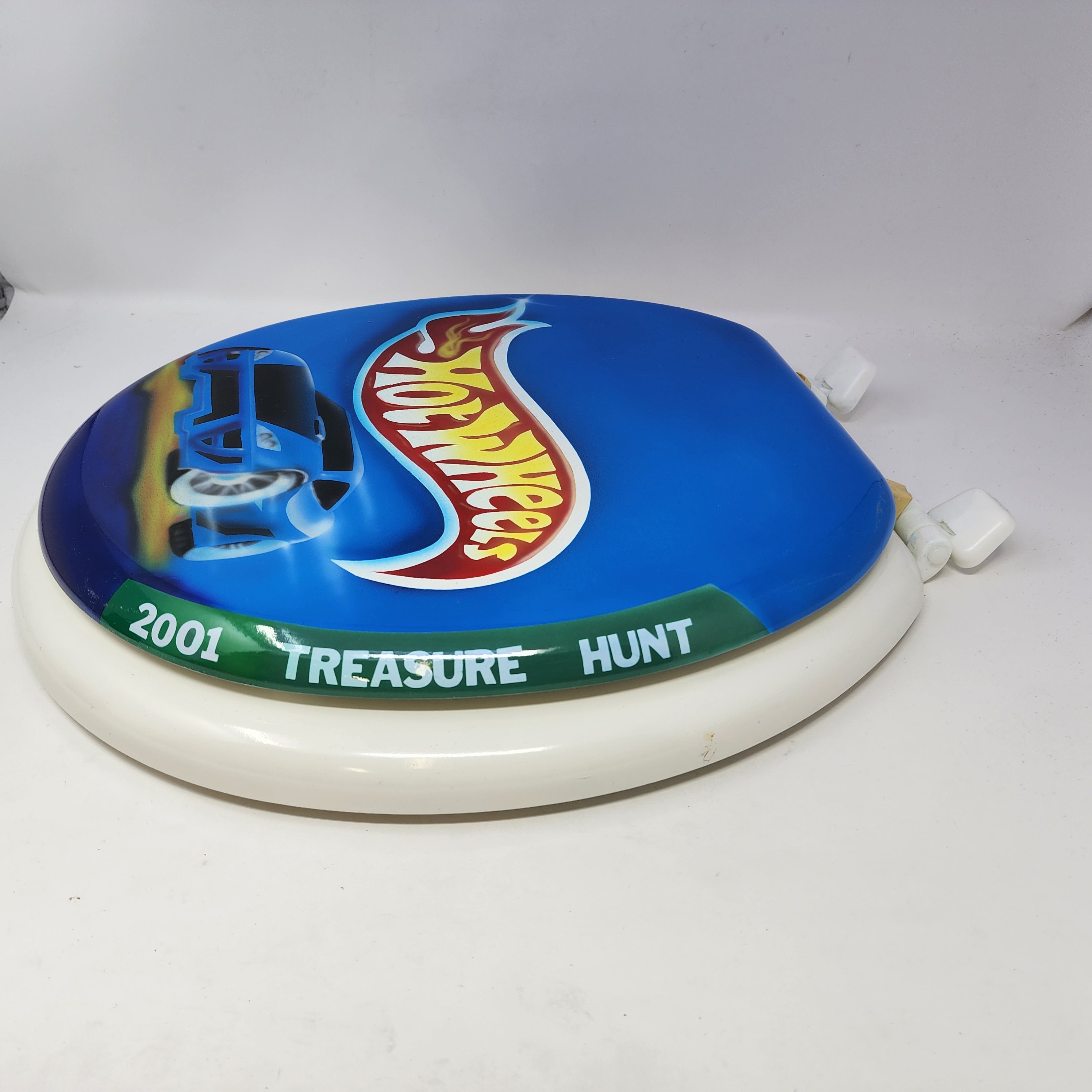 Hot Wheels 2001 Treasure Hunt Seat * Enamel Wood Composition Toilet Seat、mySite、hgirdovlk
