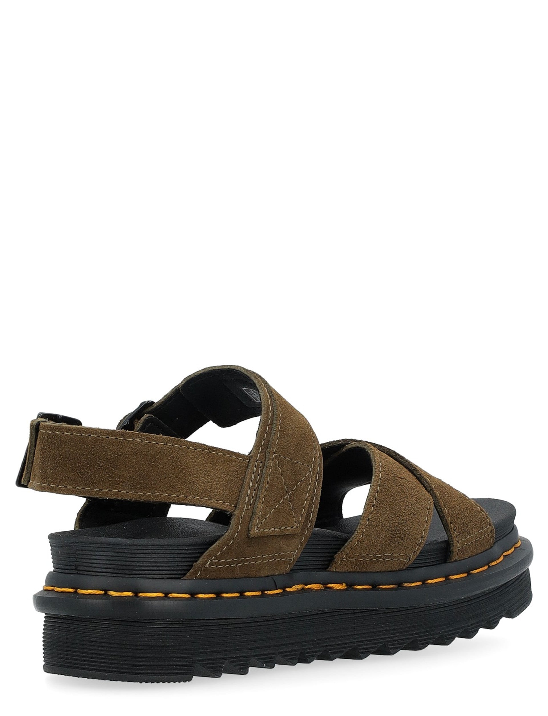  Dr. Marten's Women's Voss II Suede Athena Sandal - Olive、mySite、preschool7hills