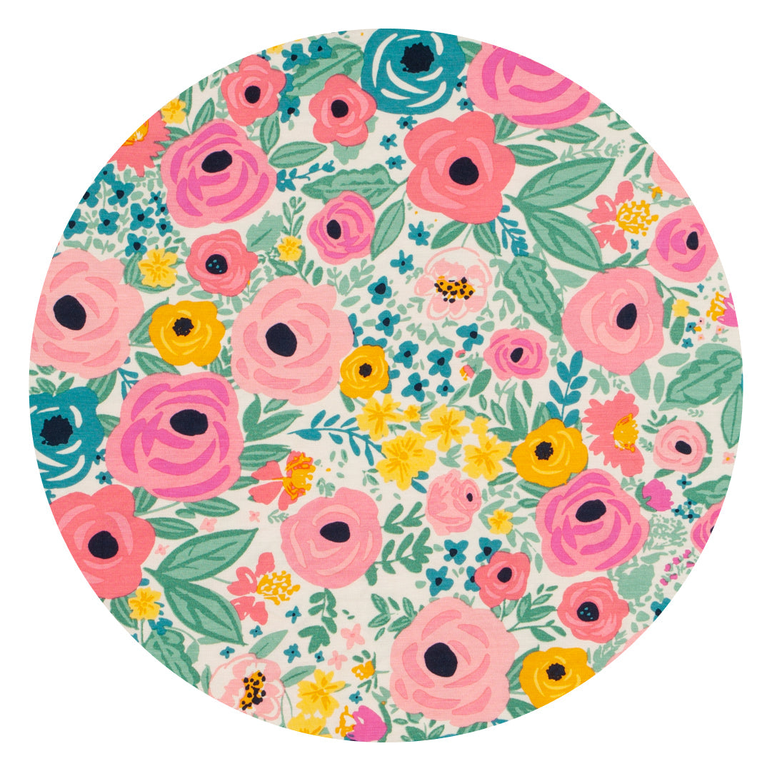 Secret Garden Women's Short Sleeve Pajama Top、mySite、g9winljtr