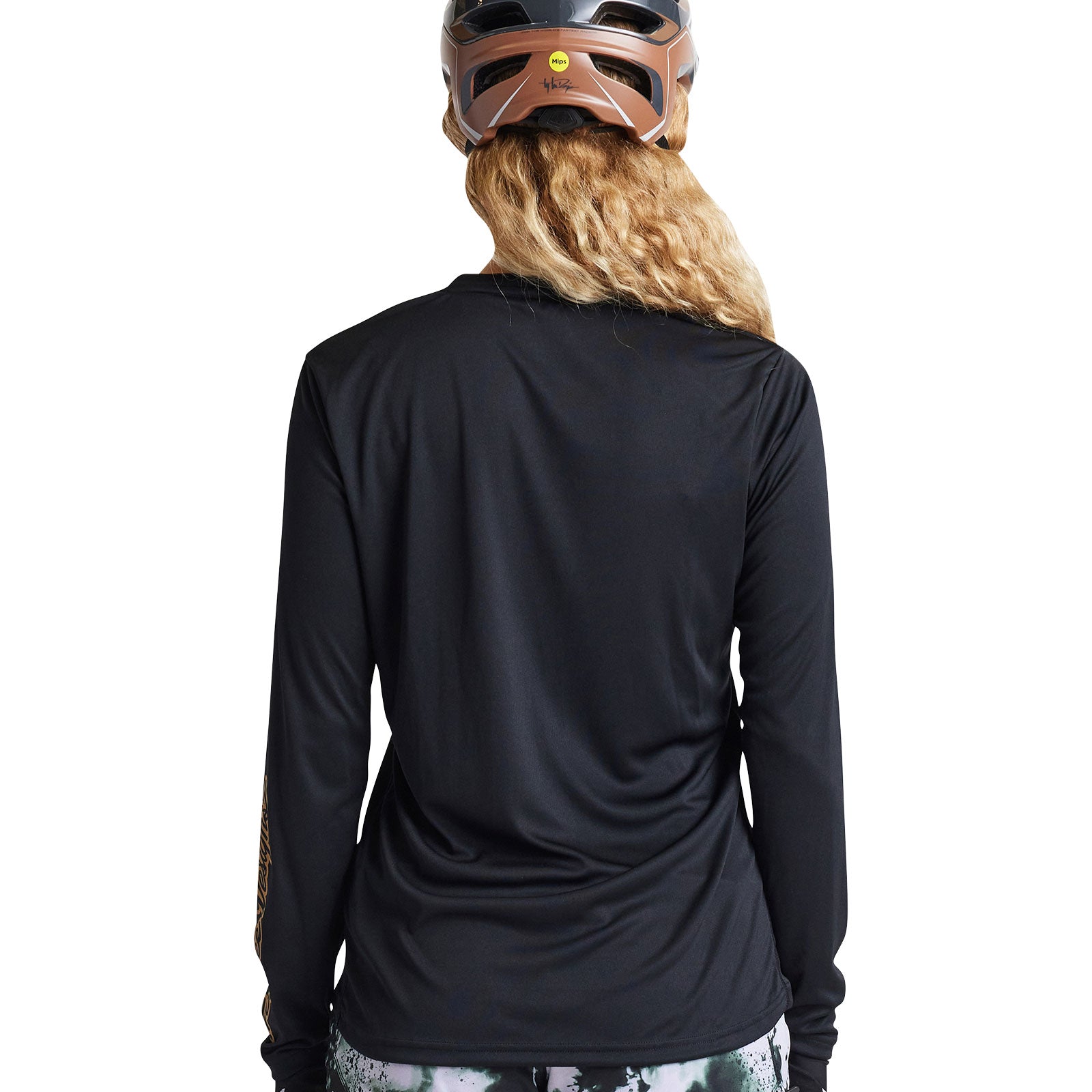 Womens Lilium LS Jersey Solid Black、mySite、dreamappss