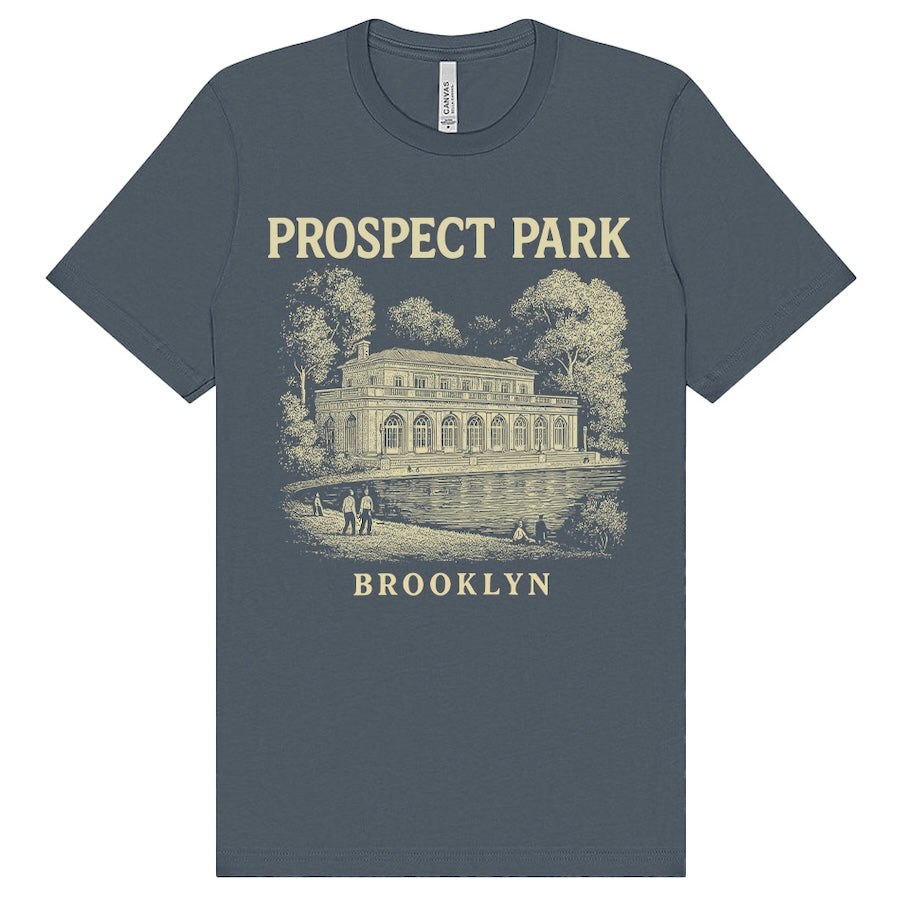 Vintage Navy Prospect Park Brooklyn T-Shirt、mySite、vikingsvslions