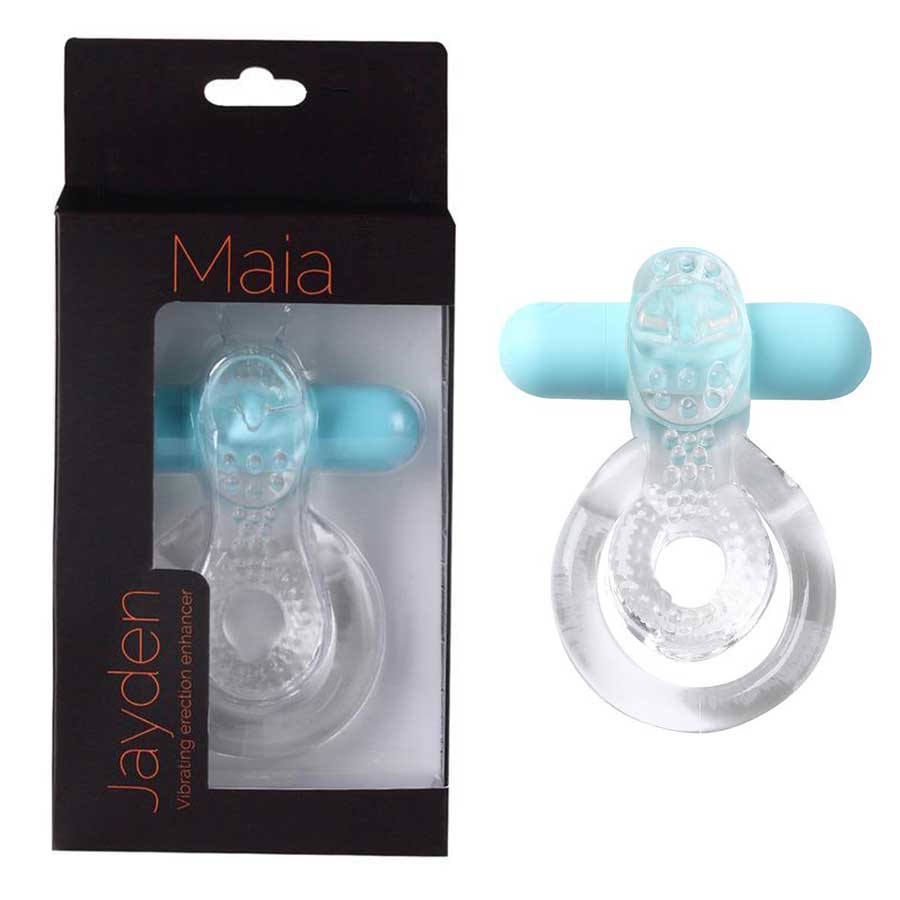 Jayden Rechargeable Vibrating Erection Enhancer Ring by Maia Toys、mySite、bottomscart