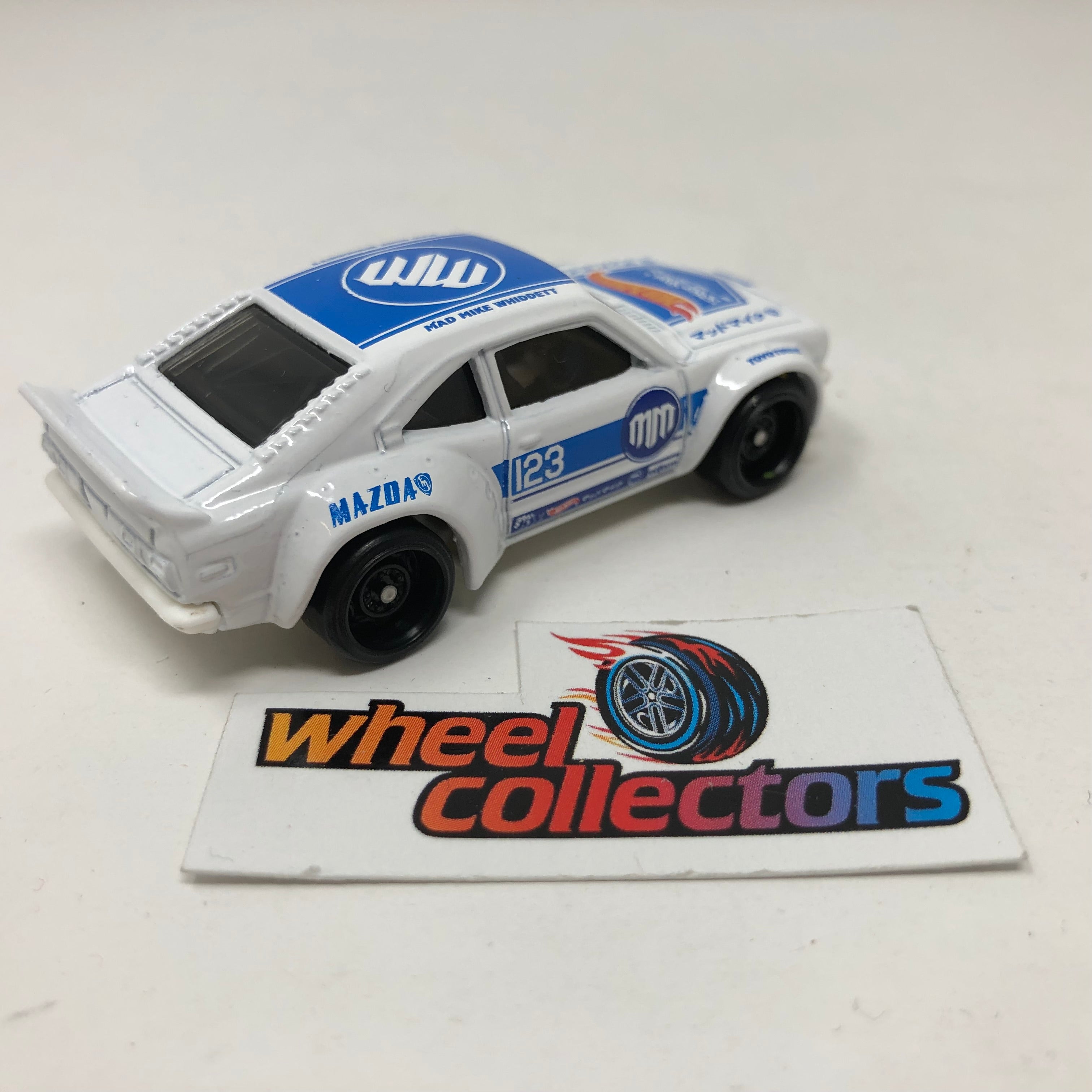 Mazda RX-3 * White * Hot Wheels Loose 1:64 Scale、mySite、hgirdovlk
