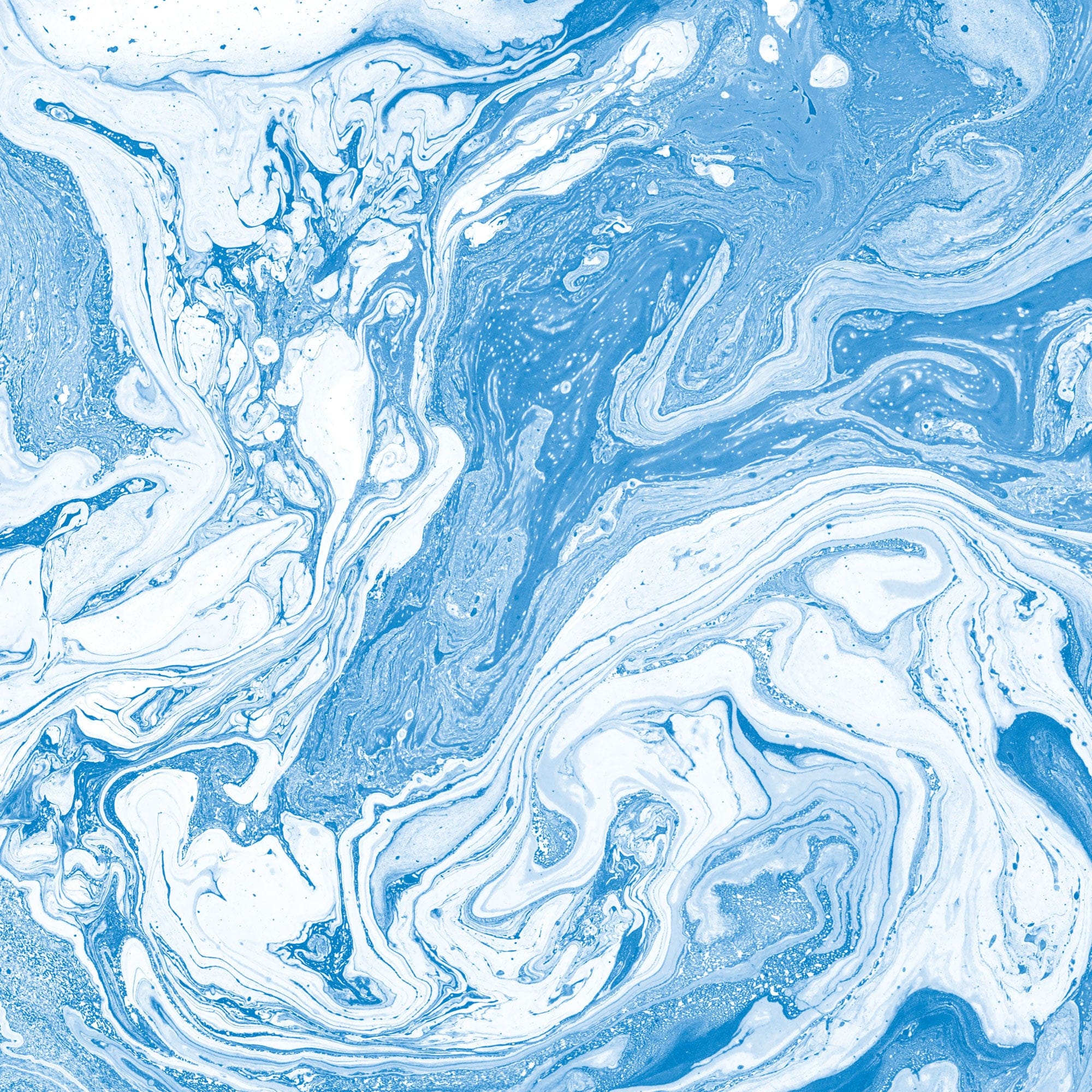  Blue Watercolor Marble 12 x 12 Paper、mySite、ghnorth