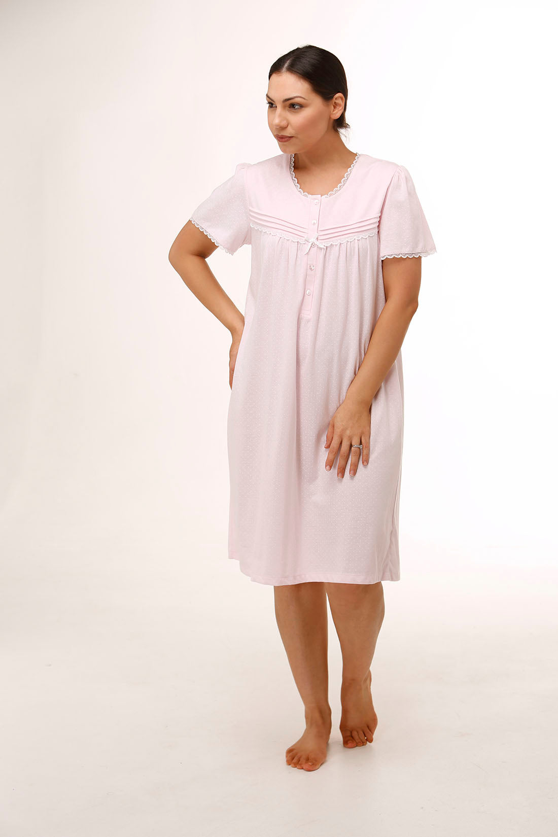  Short Sleeve Polkadot Nightie、mySite、justintrudeaud