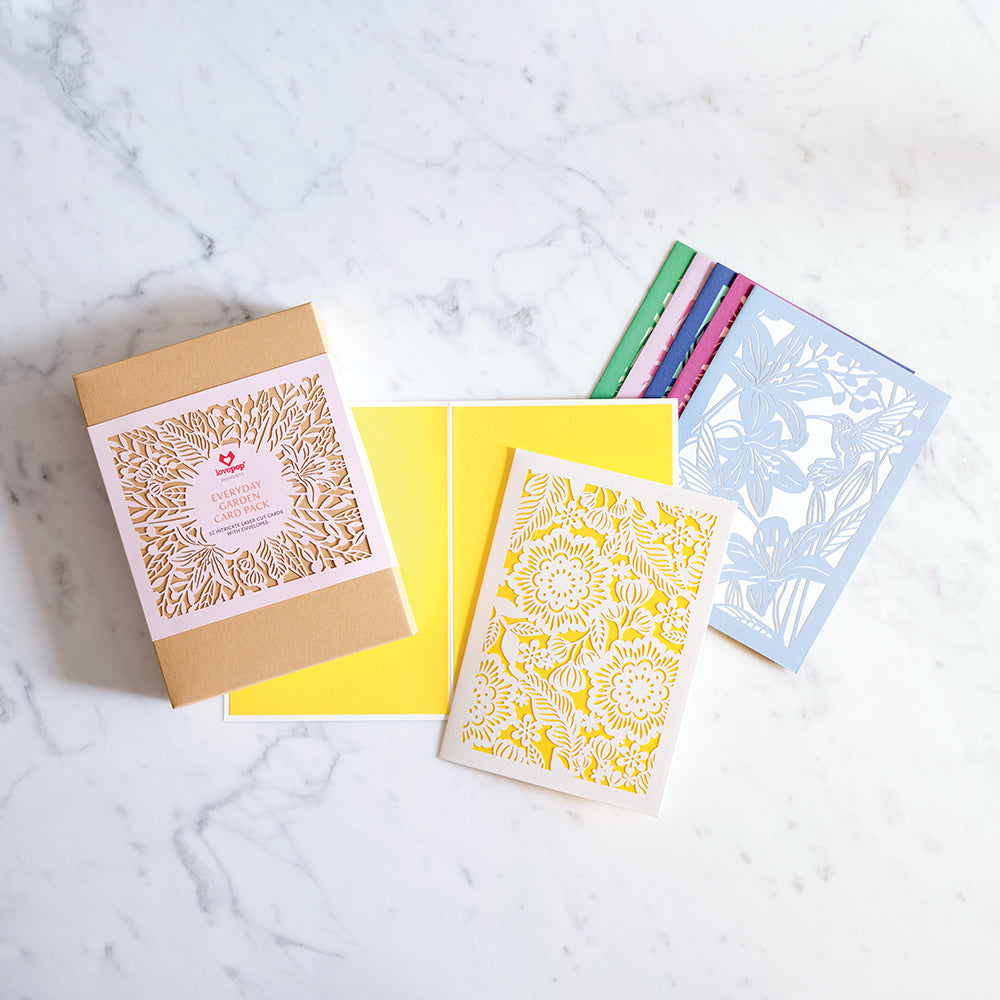 Everyday Garden Pack (Assorted 12-Pack): Lovepop Moments™ Card、mySite、solidvoid