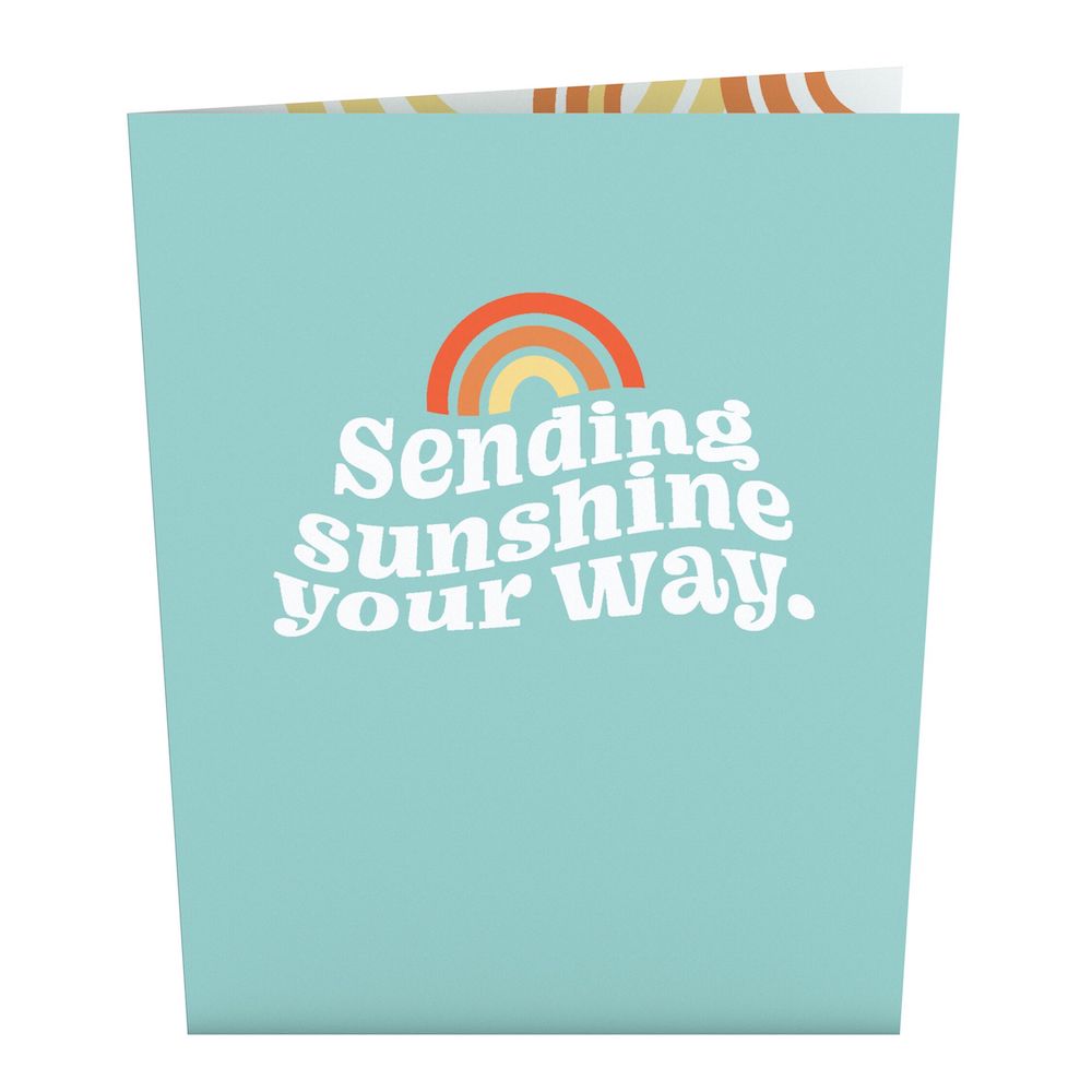 Sending Sunshine Your Way: Paperpop® Card、mySite、solidvoid