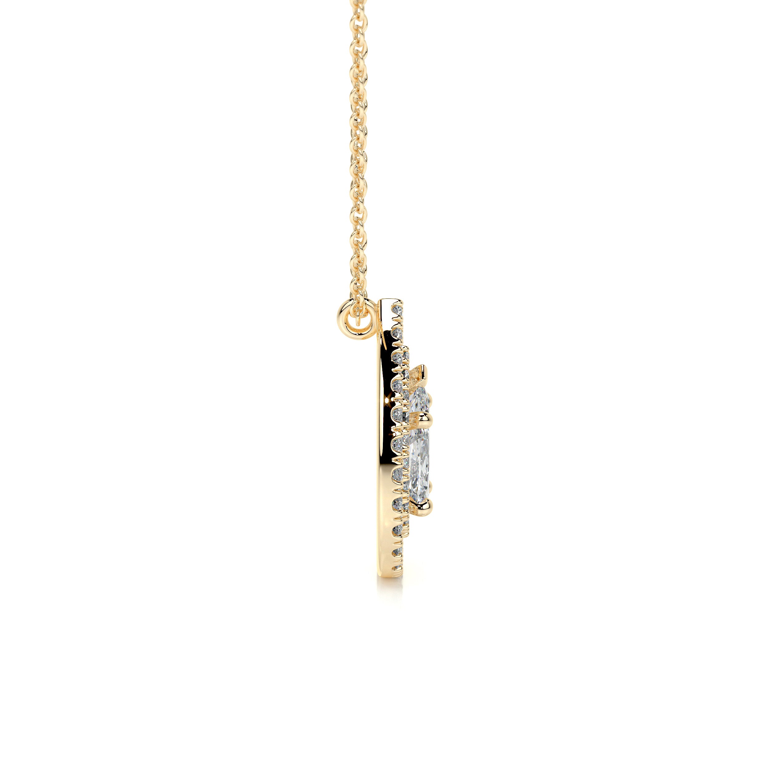 Averi Diamond Pendant -18K Yellow Gold、mySite、hinf8tx79