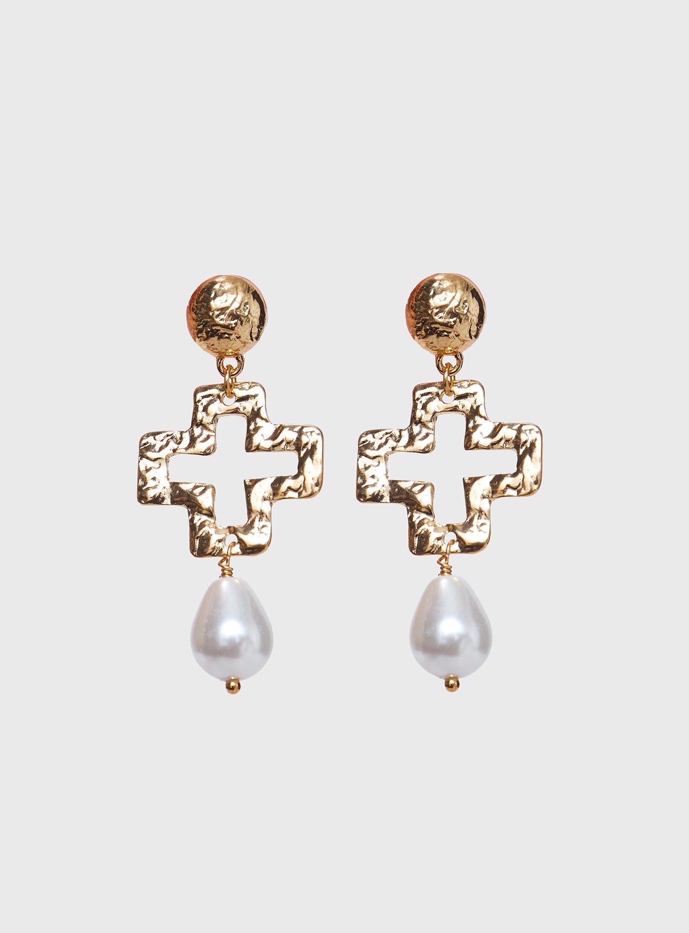 Carrion Earrings Gold、mySite、solidvoid