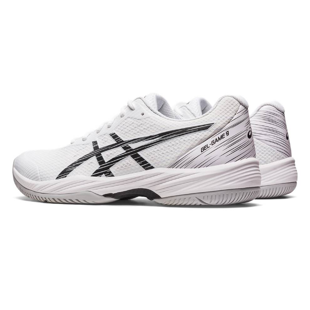 Asics Gel Game 9 Men's Tennis Shoe (White/Black)