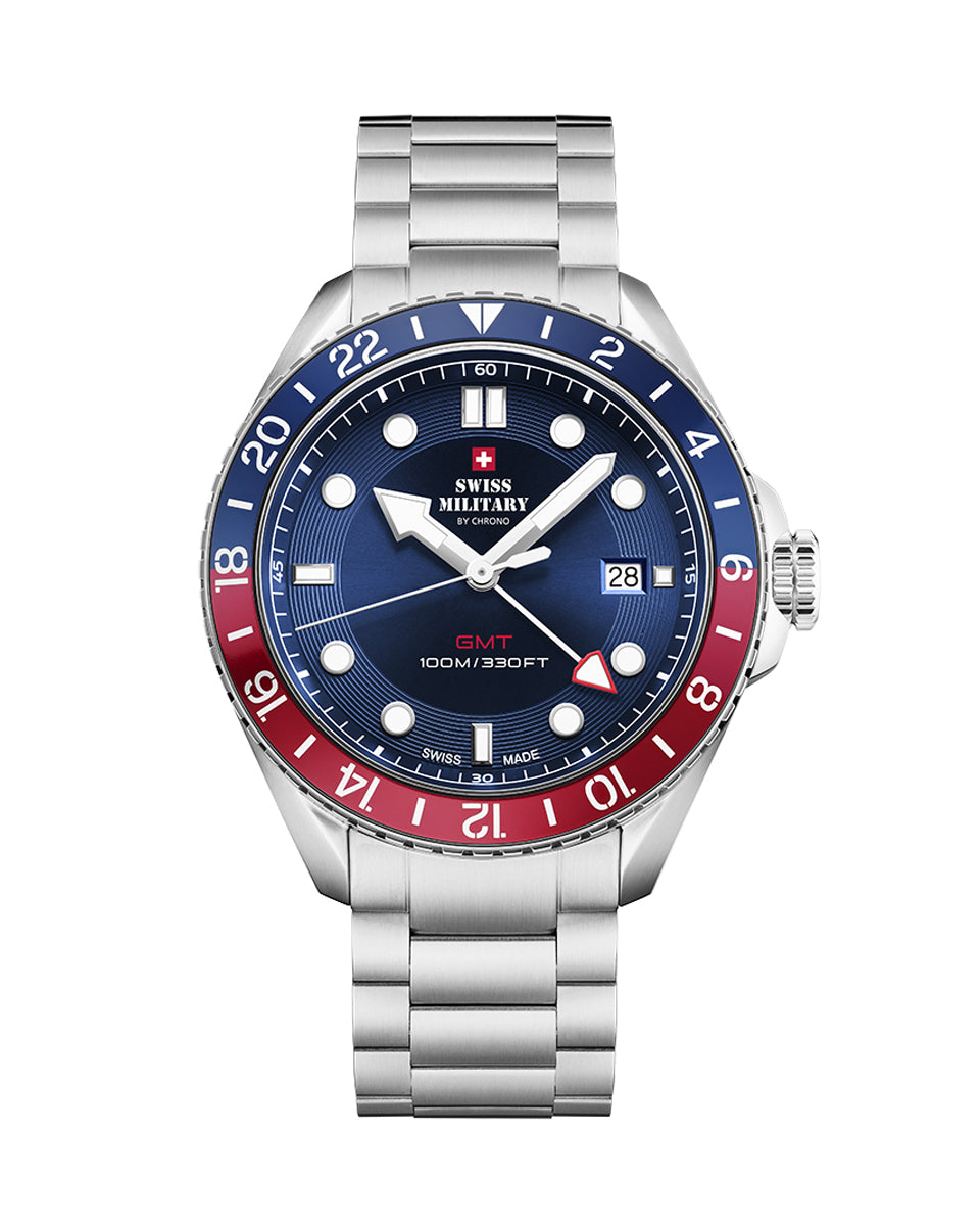  Swiss Military GMT SM34095.03