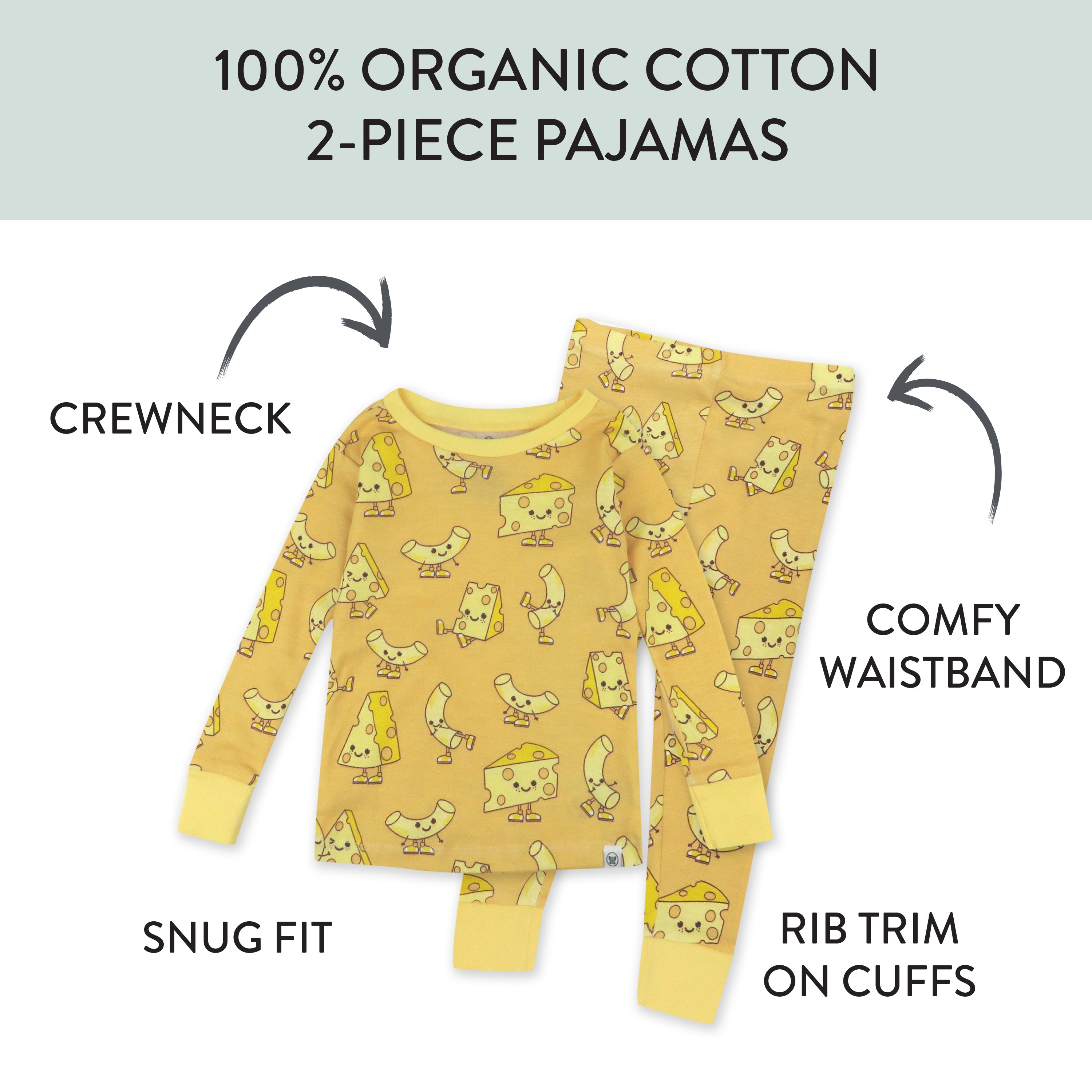  Organic Cotton Fun Foods Pajamas For Babies & Toddlers、mySite、layawaytickets