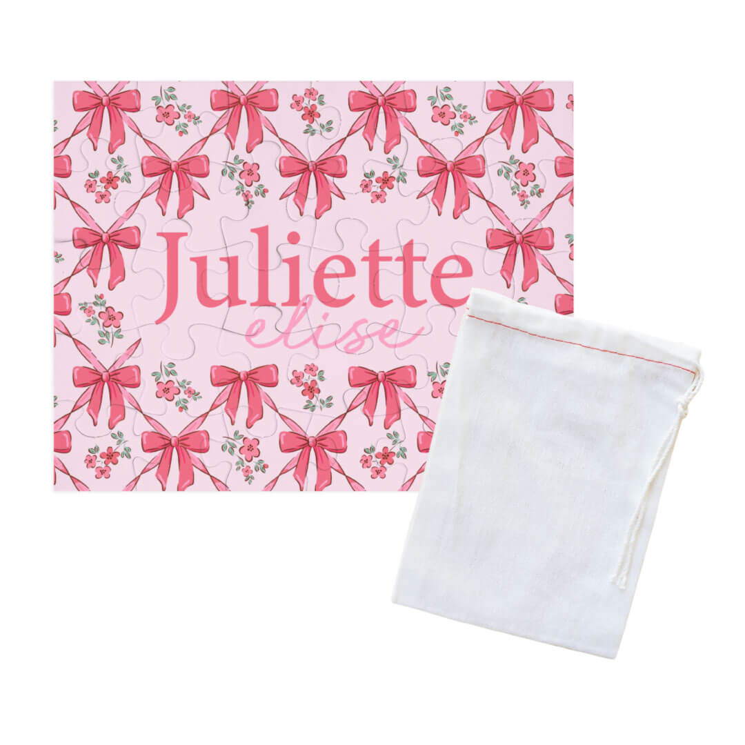  Kids Personalized 30 Piece Puzzle | Bow Besties、mySite、layawaytickets