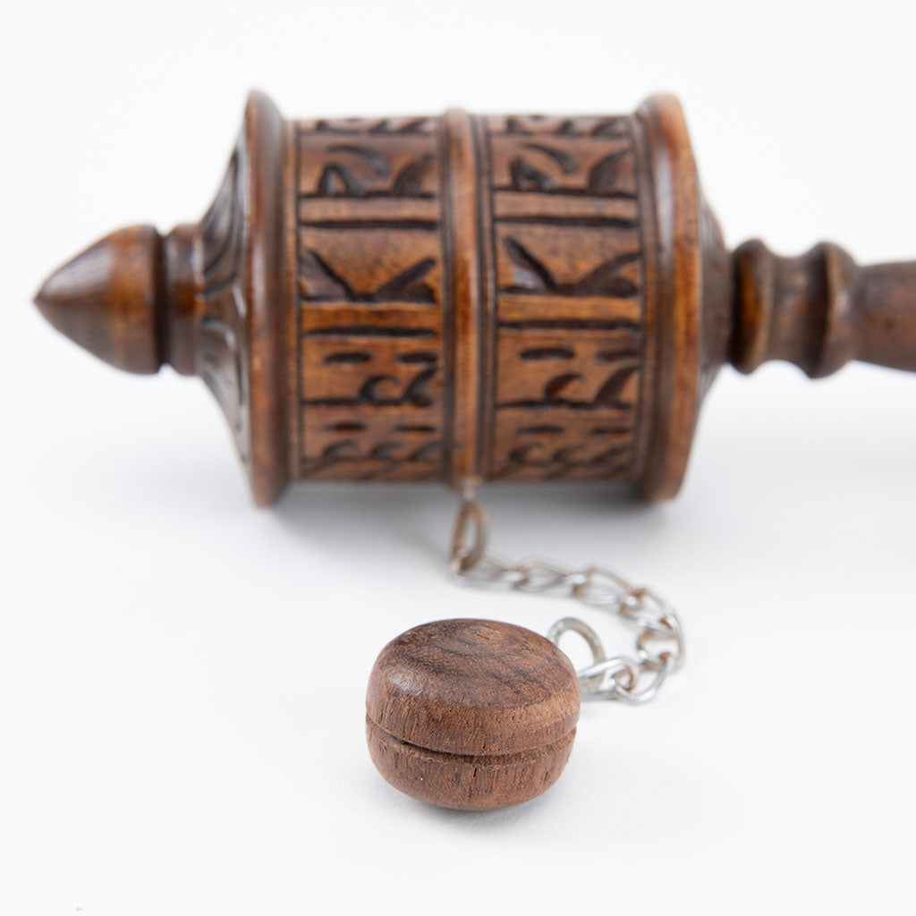 Wooden Tibetan Prayer Wheel、mySite、topwebapps