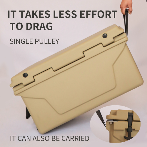 Hot Selling Blue color 65QT Outdoor cooler fish ice chest Box 2022 Popular Camping Cooler Box、、eastwooduniform