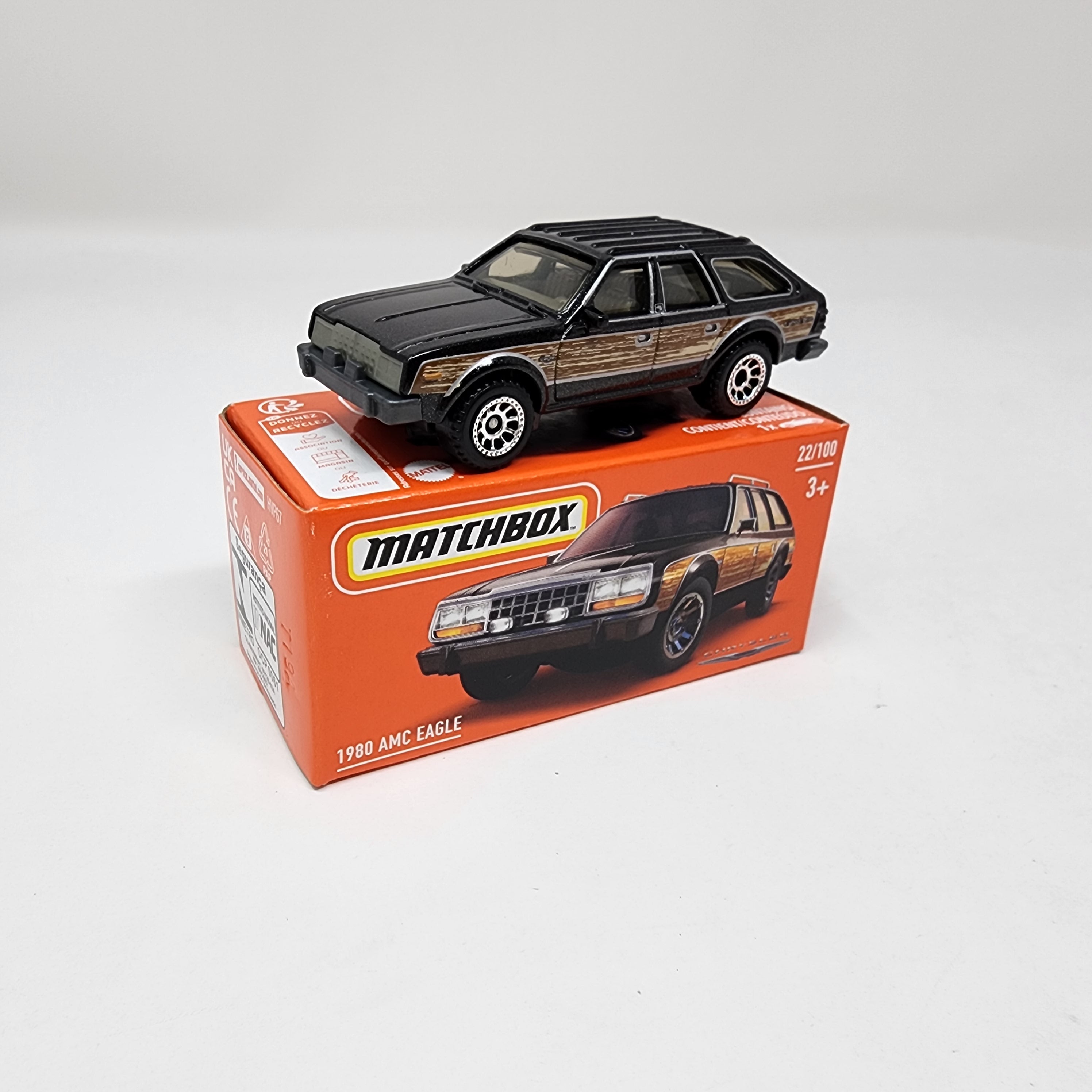 1980 AMC Eagle #22 * 2024 Matchbox Power Grabs Case J、mySite、hgirdovlk