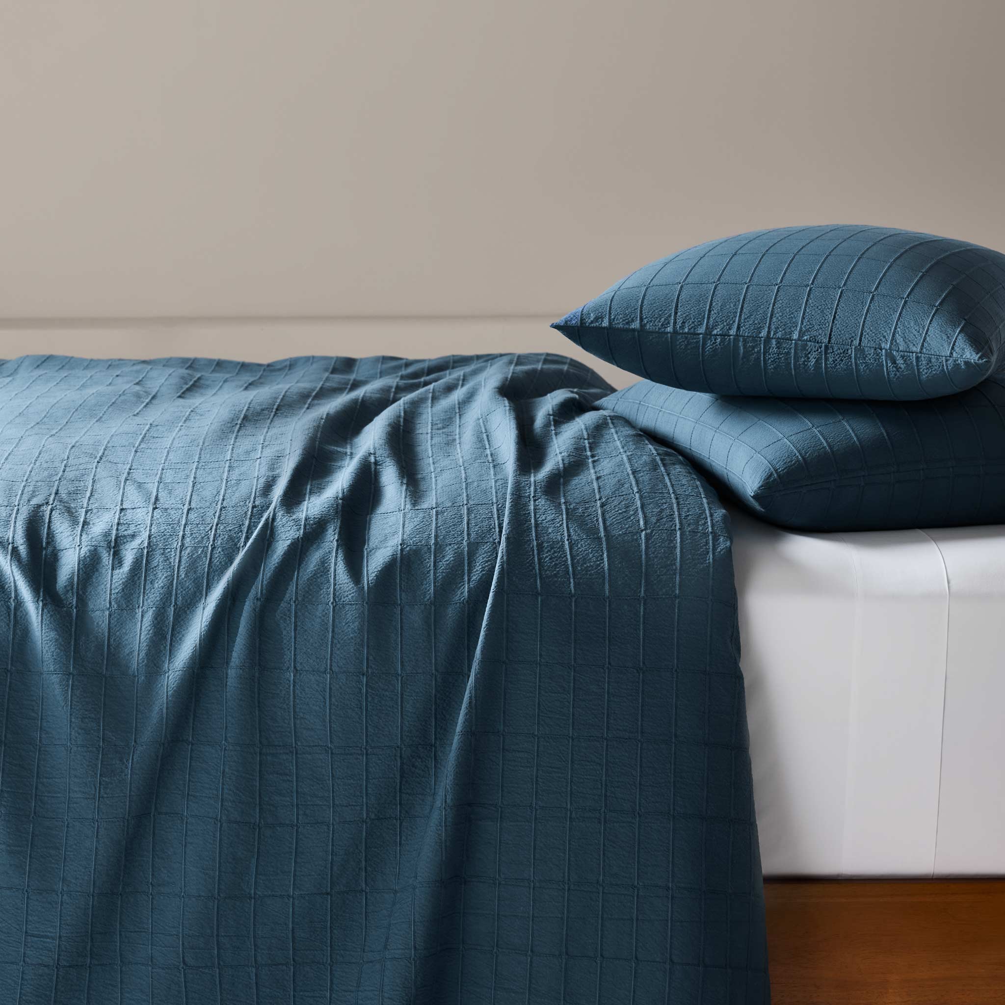  Textured Windowpane Shams、mySite、sugarbowlscore