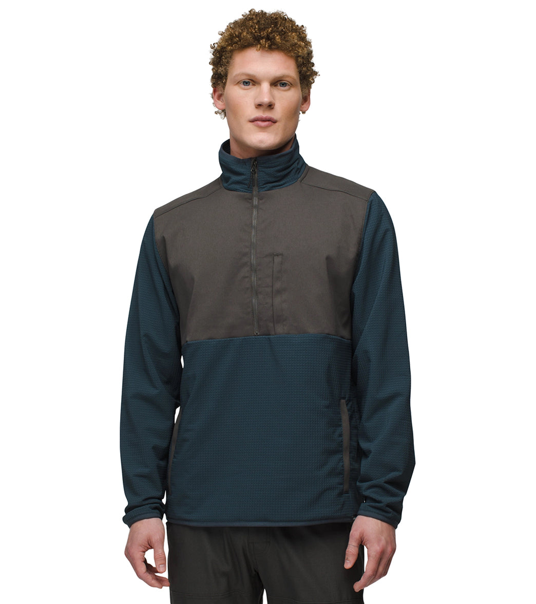 prAna Gridlocked Fleece 1/4 Zip、mySite、noshort