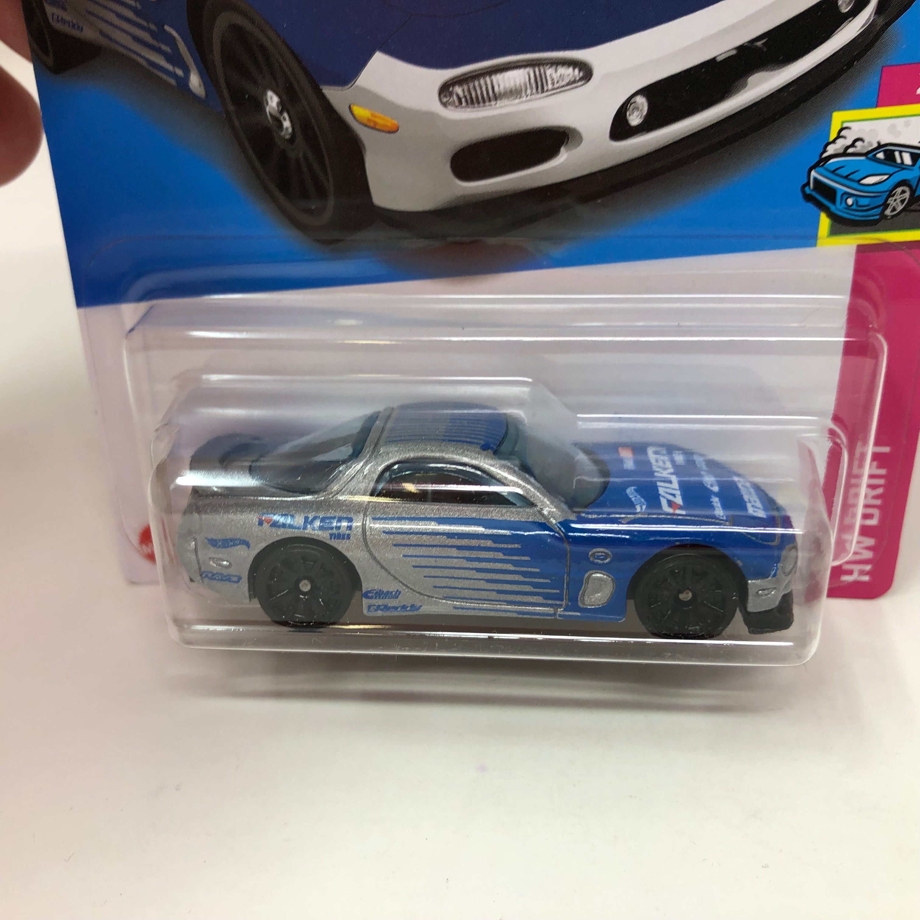 '95 Mazda RX-7 #177 Falken Tires * Silver * 2022 Hot Wheels Basic、mySite、hgirdovlk